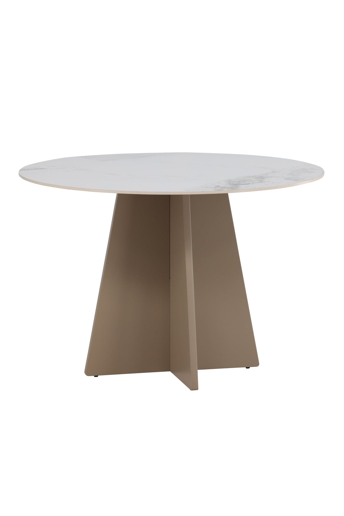Bootcut Rund-Esstisch in Beige präsentiert im Onlineshop von KAQTU Design AG. Gartentisch ist von Venture Home