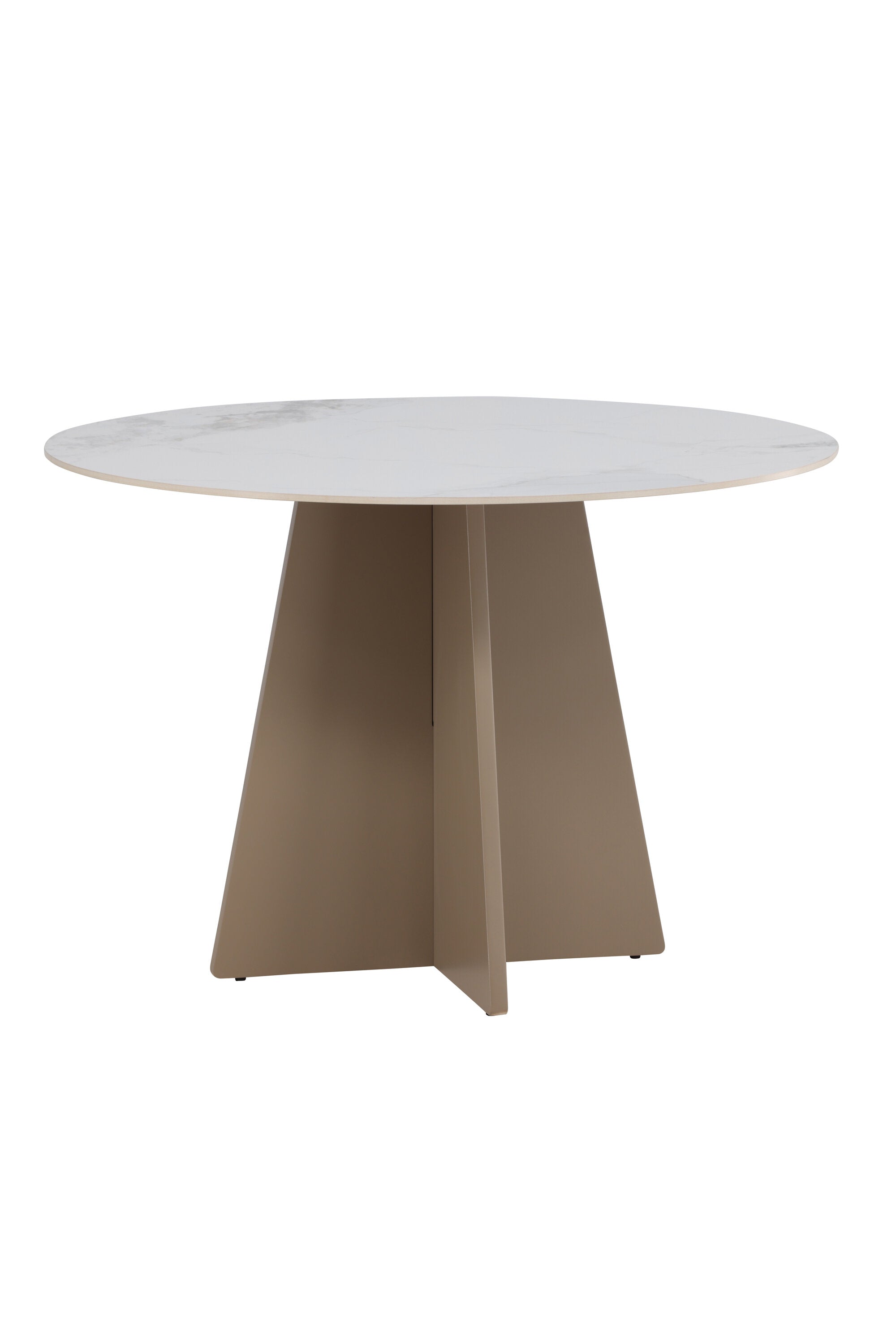 Bootcut Rund-Esstisch in Beige präsentiert im Onlineshop von KAQTU Design AG. Gartentisch ist von Venture Home