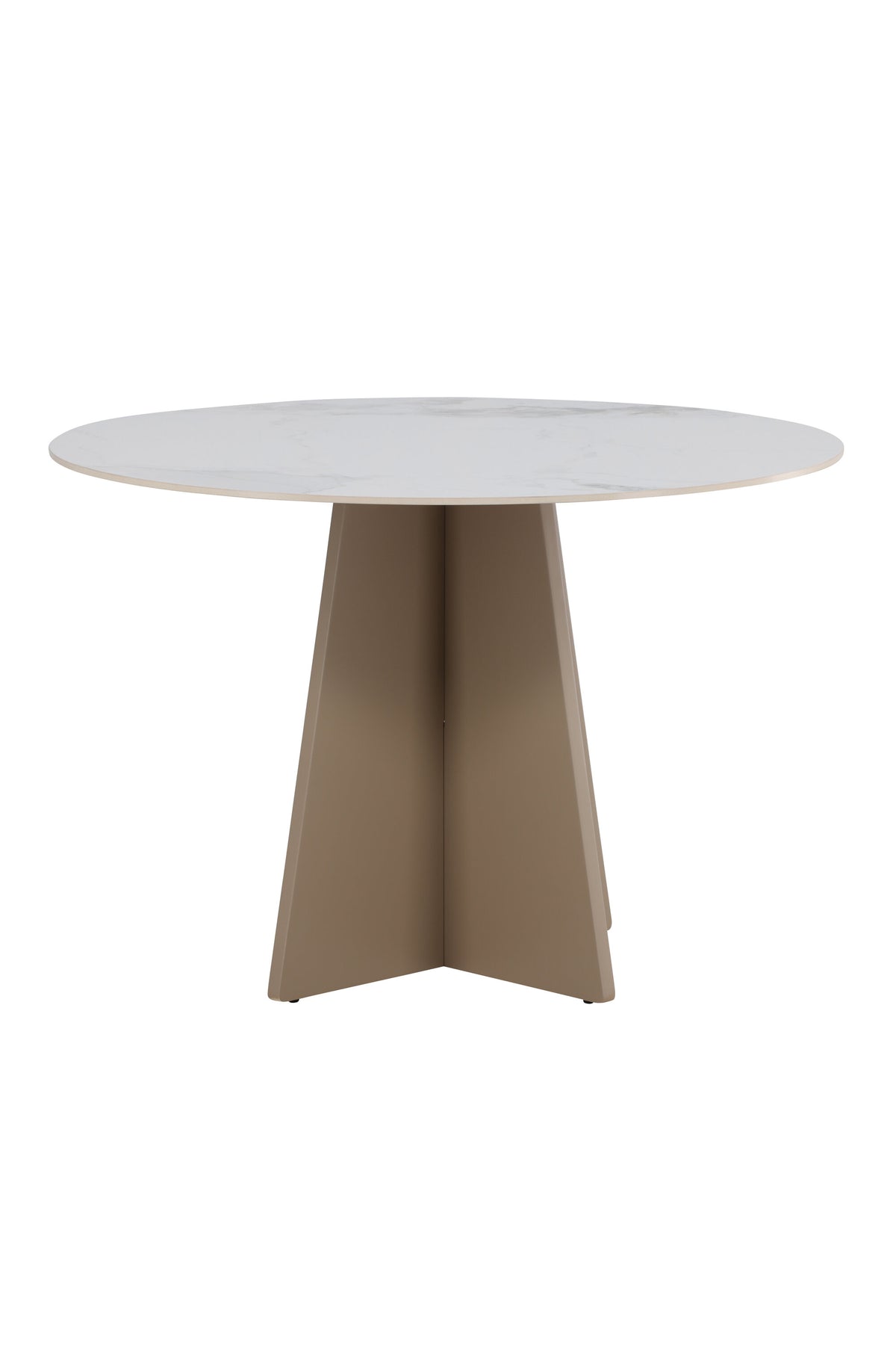 Bootcut Rund-Esstisch in Beige präsentiert im Onlineshop von KAQTU Design AG. Gartentisch ist von Venture Home