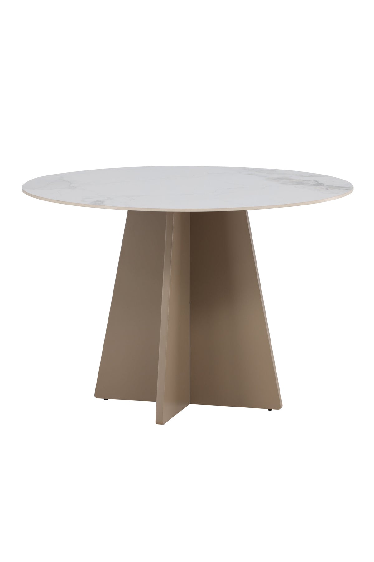 Bootcut Rund-Esstisch in Beige präsentiert im Onlineshop von KAQTU Design AG. Gartentisch ist von Venture Home