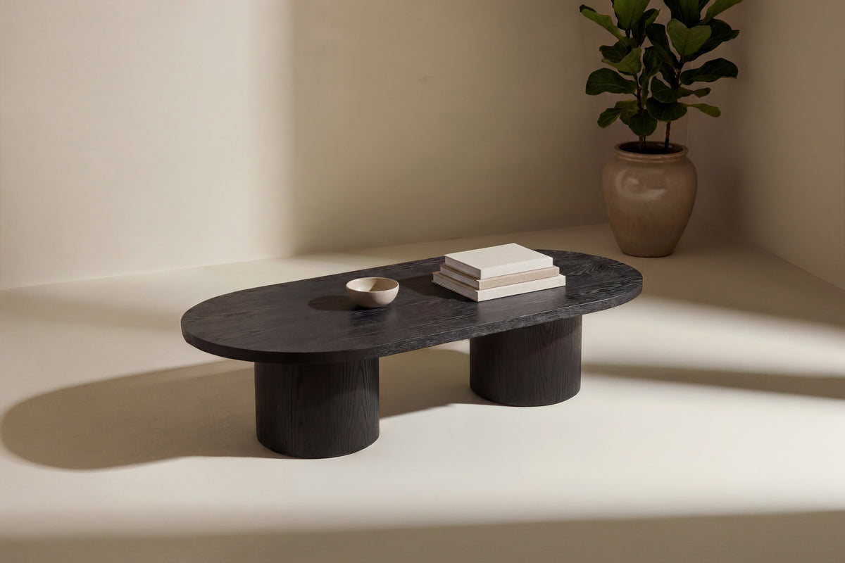 Narvik Beistelltisch in Schwarz präsentiert im Onlineshop von KAQTU Design AG. Couchtisch ist von Venture Home