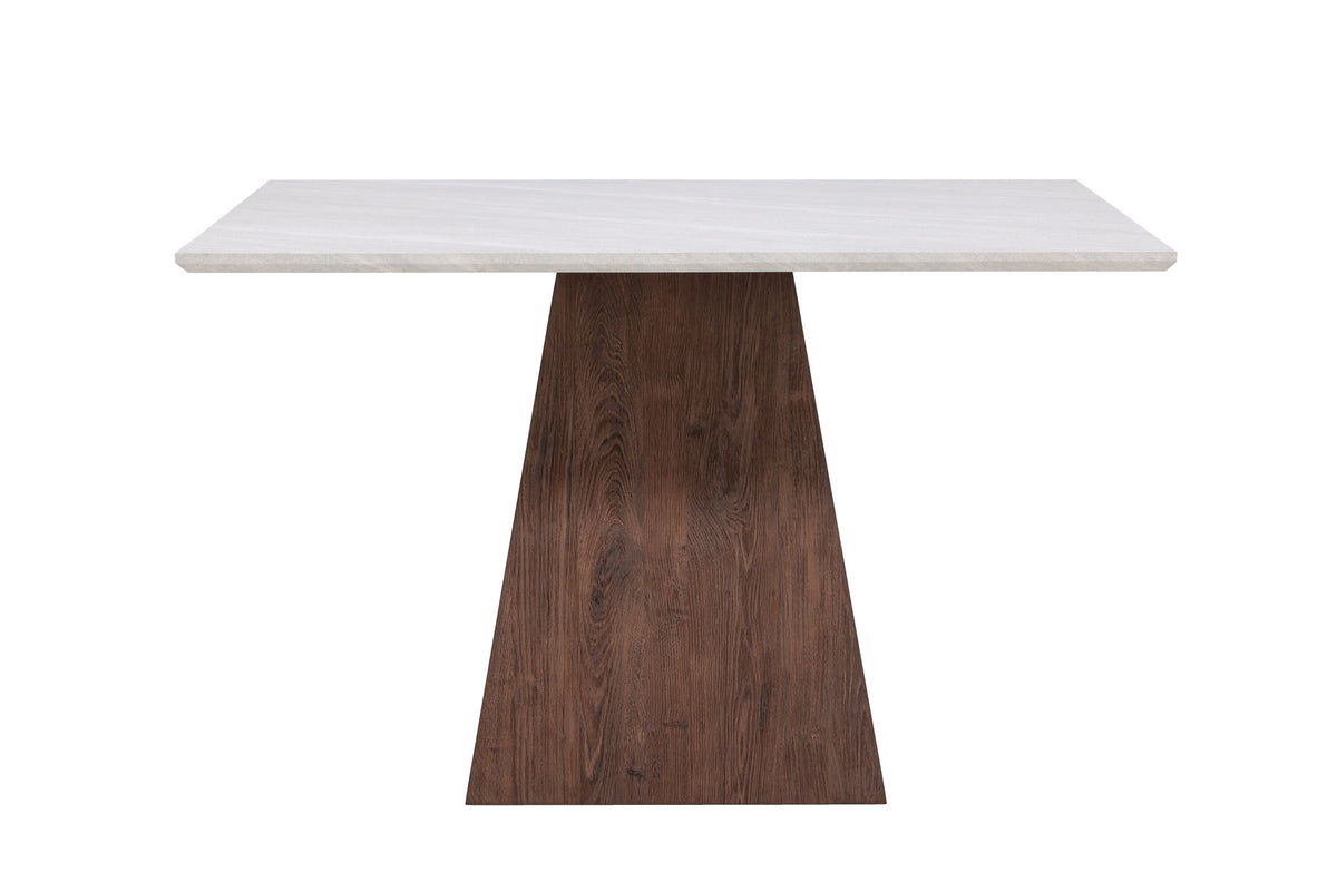 Cael Esstisch in Hellgrau präsentiert im Onlineshop von KAQTU Design AG. Esstisch ist von Venture Home