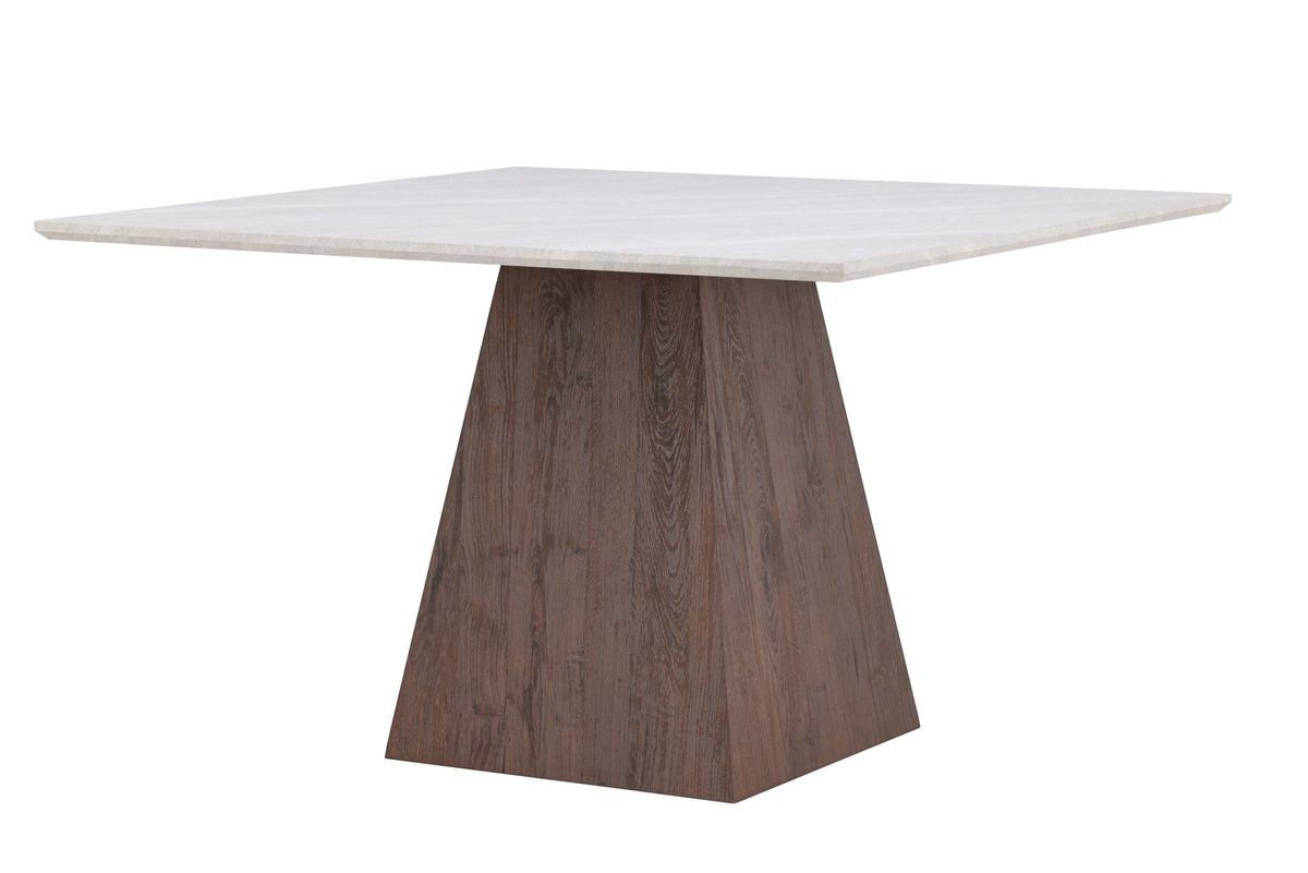 Cael Esstisch in Hellgrau präsentiert im Onlineshop von KAQTU Design AG. Esstisch ist von Venture Home