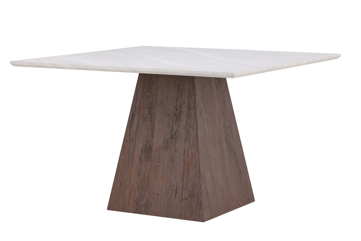 Cael Esstisch in Hellgrau präsentiert im Onlineshop von KAQTU Design AG. Esstisch ist von Venture Home