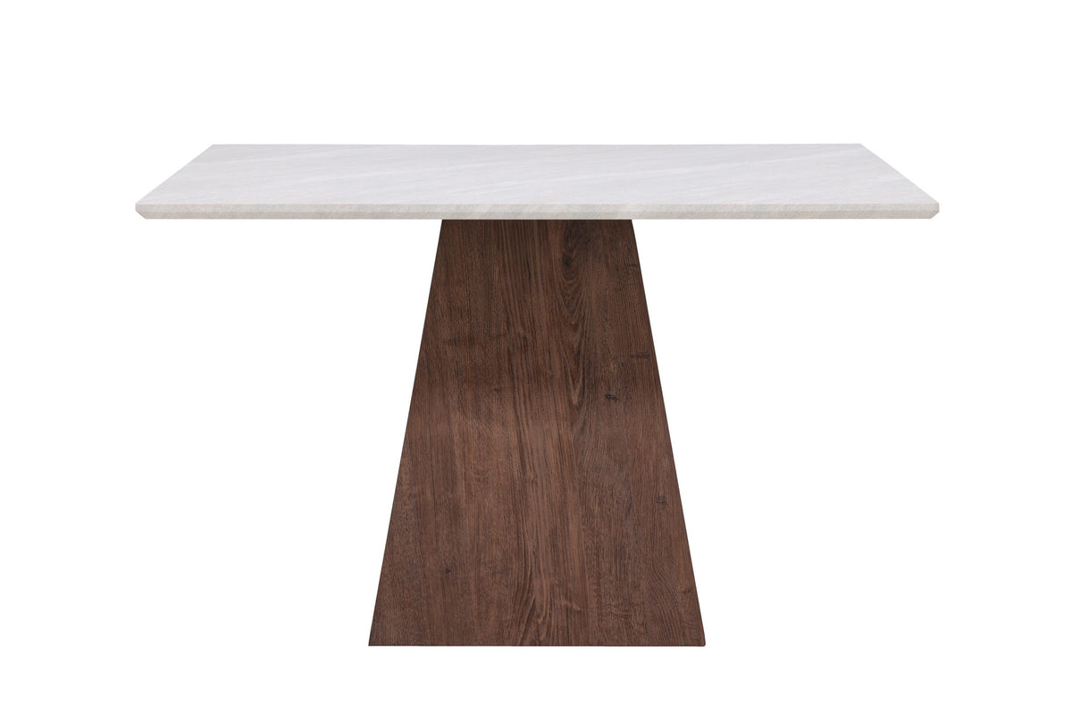 Cael Esstisch in Hellgrau präsentiert im Onlineshop von KAQTU Design AG. Esstisch ist von Venture Home