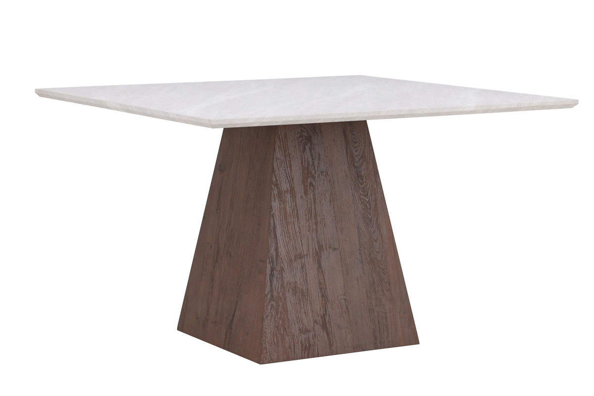 Cael Esstisch in Hellgrau präsentiert im Onlineshop von KAQTU Design AG. Esstisch ist von Venture Home