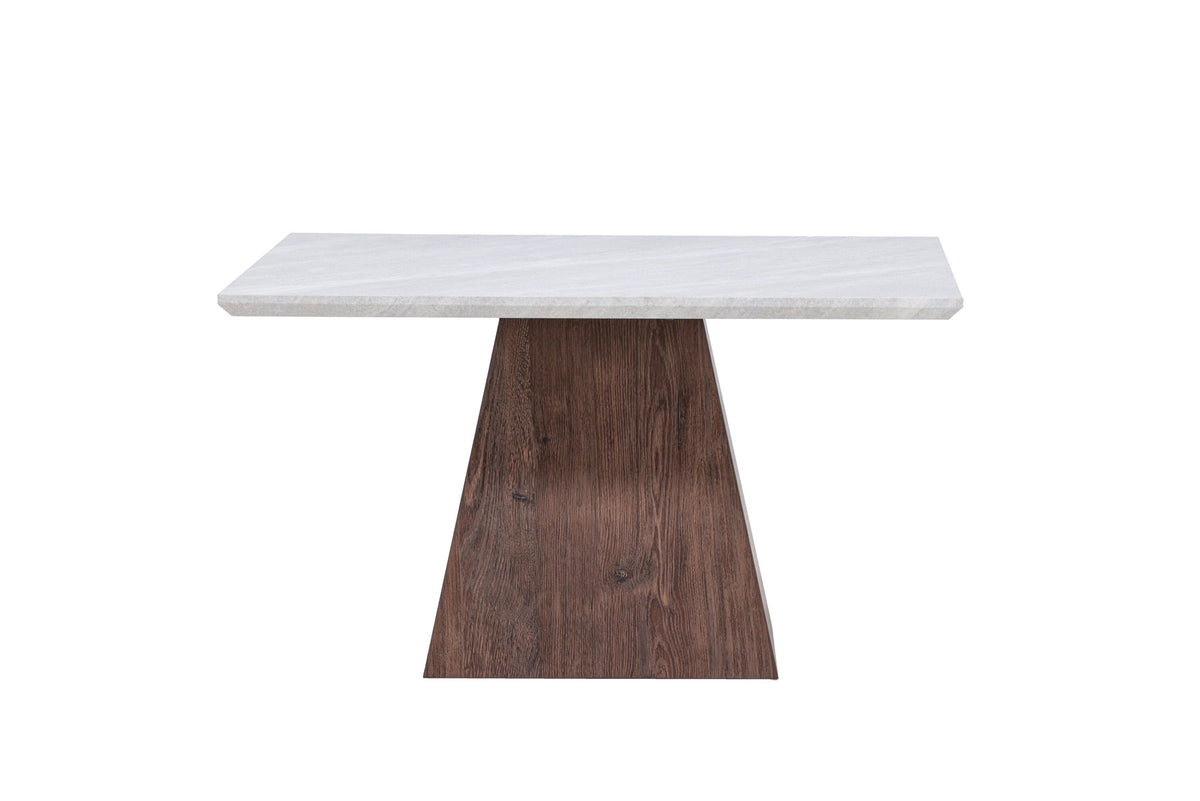 Cael Sofatisch in Hellgrau präsentiert im Onlineshop von KAQTU Design AG. Beistelltisch ist von Venture Home