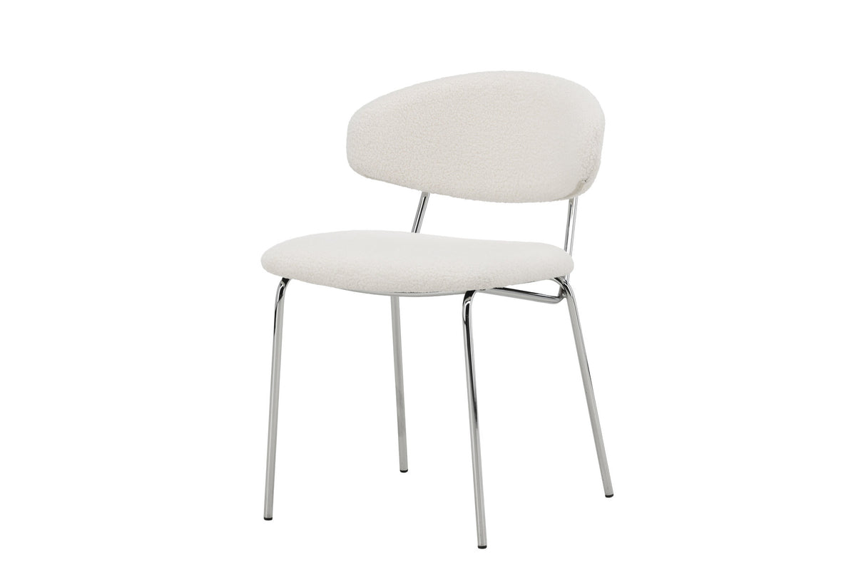 Chico Esszimmerstuhl in Weiß präsentiert im Onlineshop von KAQTU Design AG. Stuhl ist von Venture Home