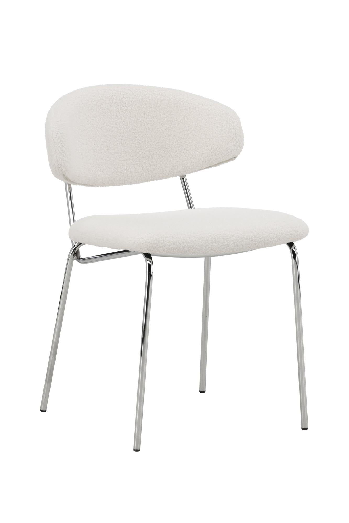 Chico Esszimmerstuhl in Weiß präsentiert im Onlineshop von KAQTU Design AG. Stuhl ist von Venture Home