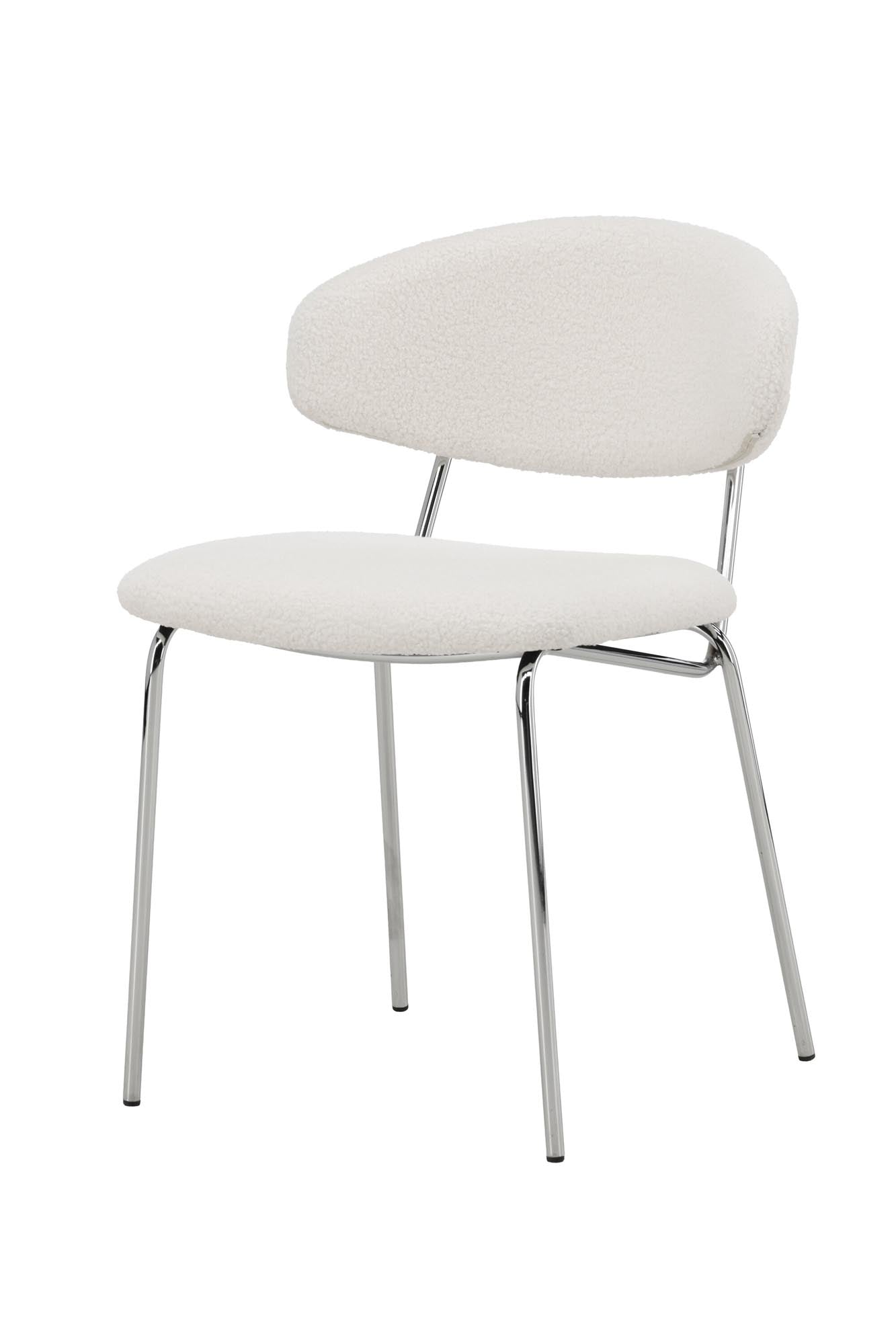 Chico Esszimmerstuhl in Weiß präsentiert im Onlineshop von KAQTU Design AG. Stuhl ist von Venture Home