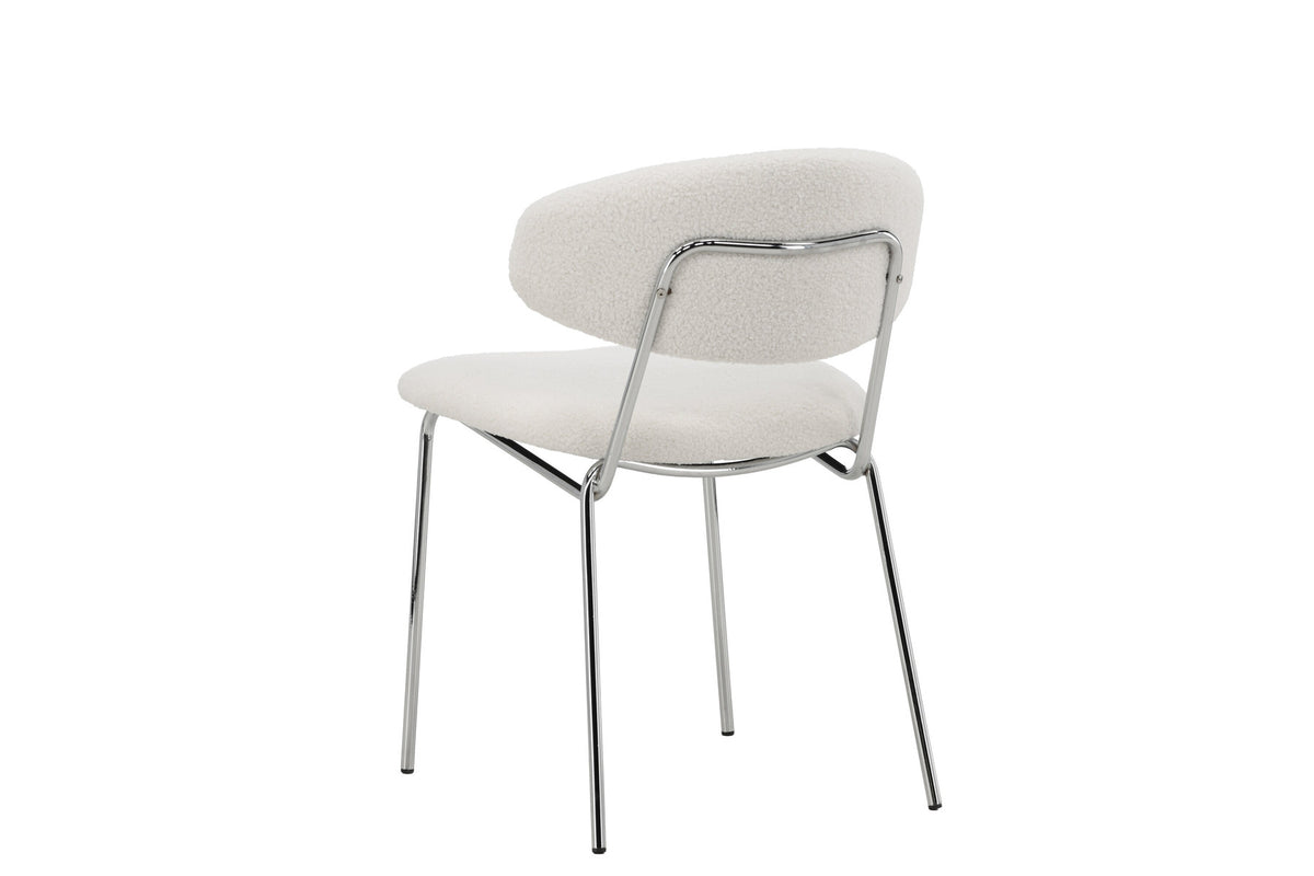Chico Esszimmerstuhl in Weiß präsentiert im Onlineshop von KAQTU Design AG. Stuhl ist von Venture Home