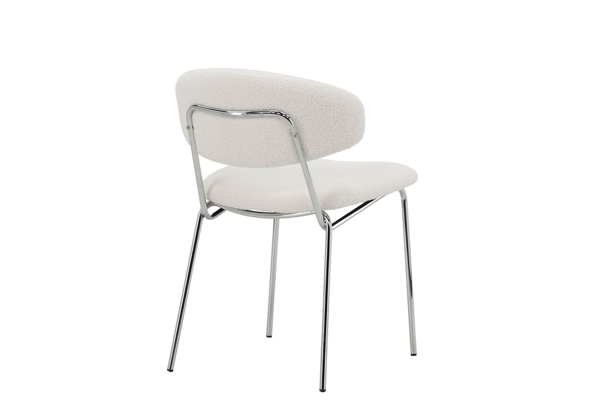 Chico Esszimmerstuhl in Weiß präsentiert im Onlineshop von KAQTU Design AG. Stuhl ist von Venture Home