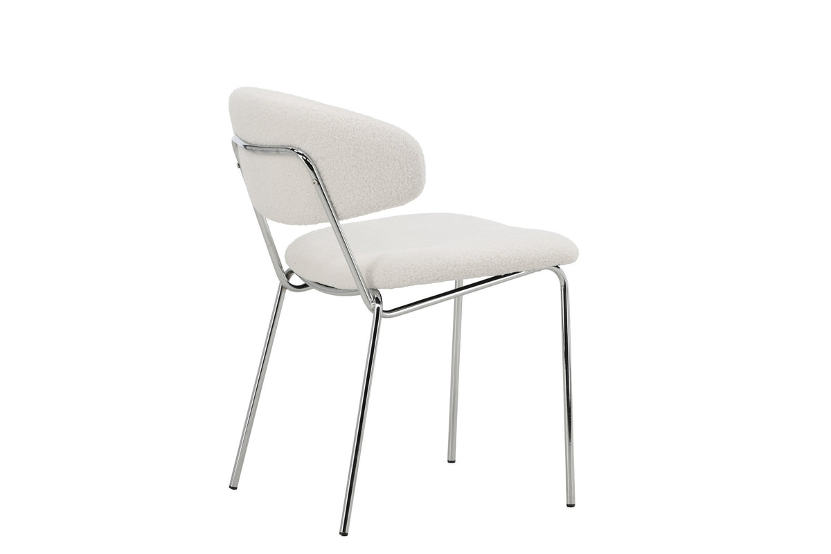 Chico Esszimmerstuhl in Weiß präsentiert im Onlineshop von KAQTU Design AG. Stuhl ist von Venture Home