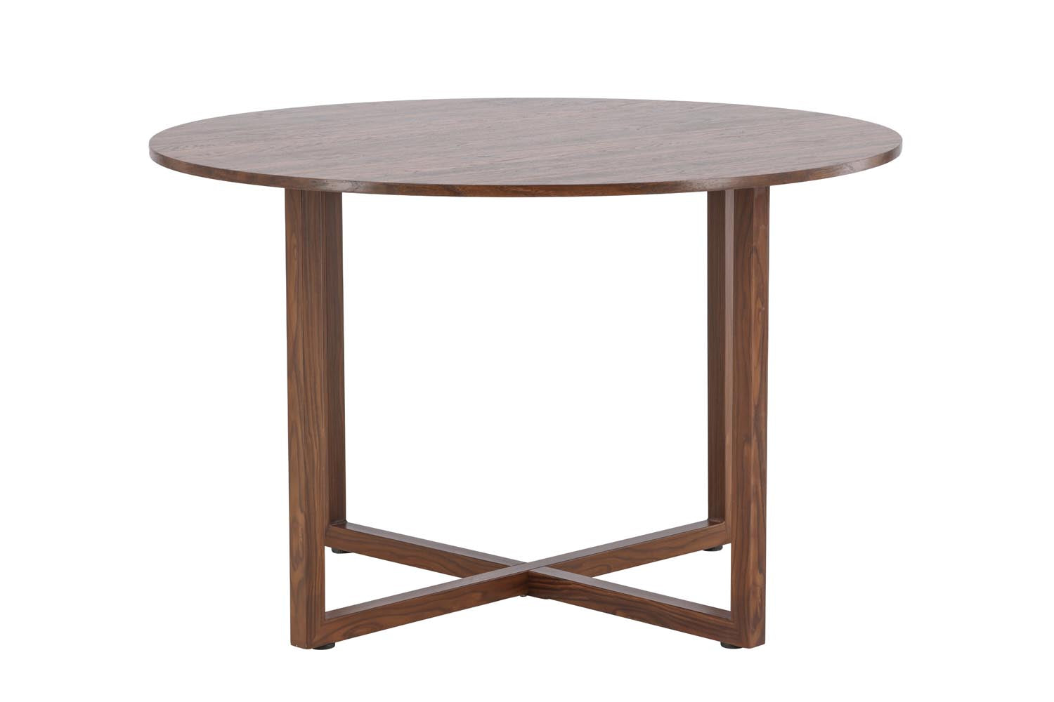 Durango Esstisch rund in Walnuss präsentiert im Onlineshop von KAQTU Design AG. Esstisch ist von Venture Home