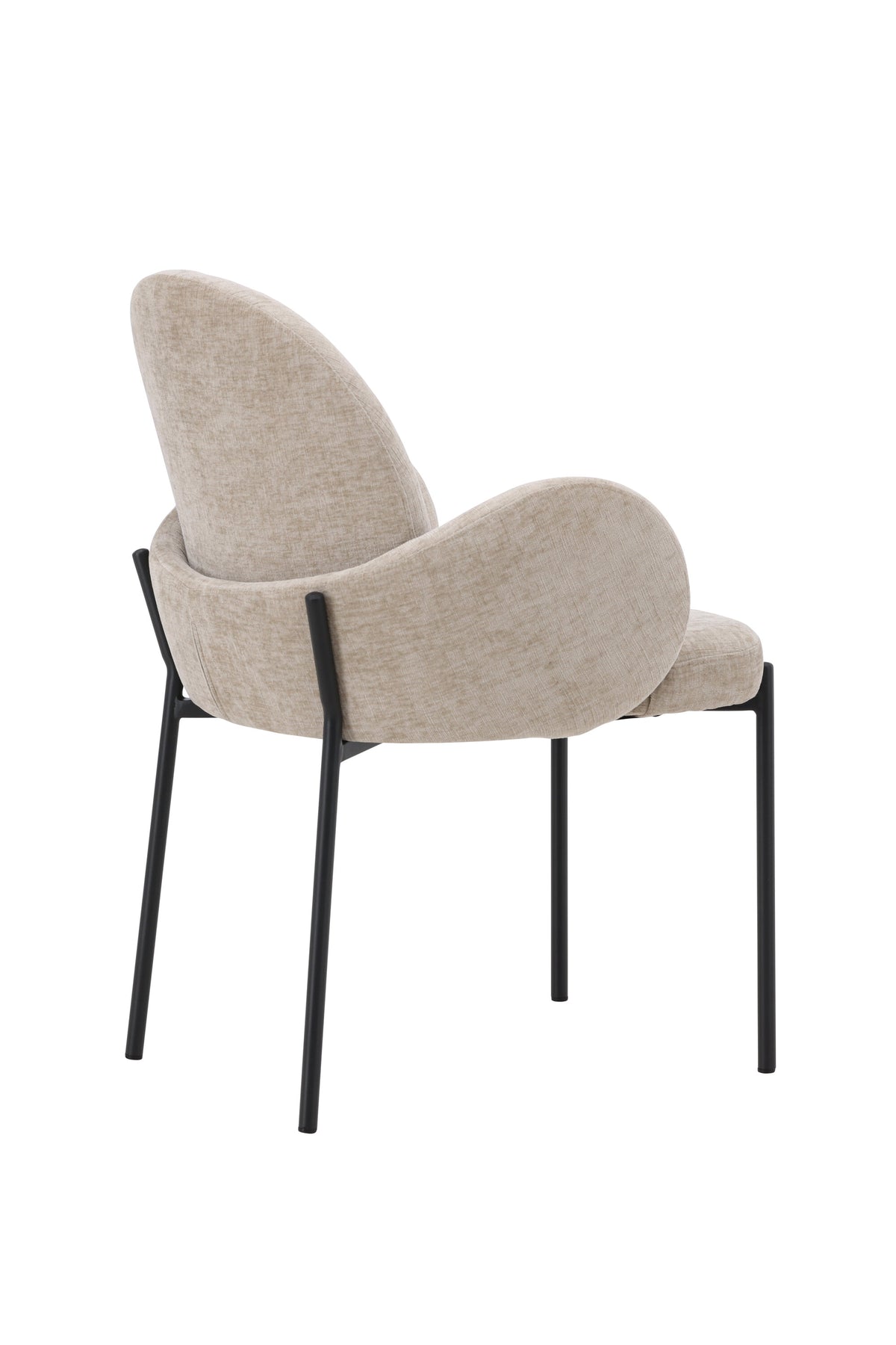 Blom Esszimmerstuhl in Beige präsentiert im Onlineshop von KAQTU Design AG. Stuhl mit Armlehne ist von Venture Home