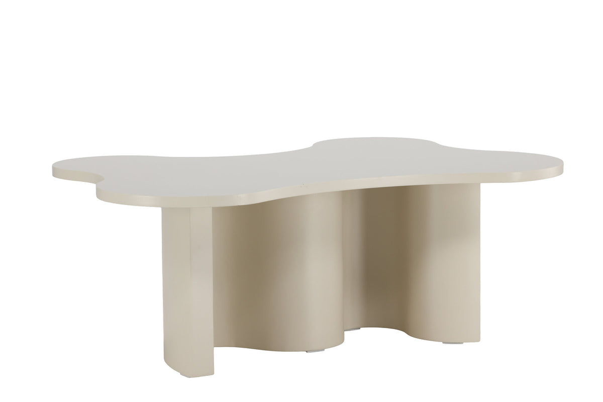 Flow Sofatisch in Beige präsentiert im Onlineshop von KAQTU Design AG. Beistelltisch ist von Venture Home