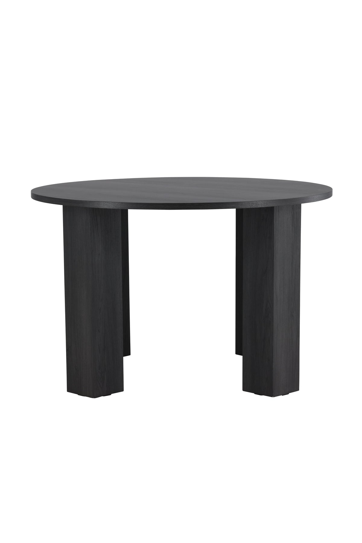 Juno Runder Esstisch in Schwarz präsentiert im Onlineshop von KAQTU Design AG. Esstisch ist von Venture Home