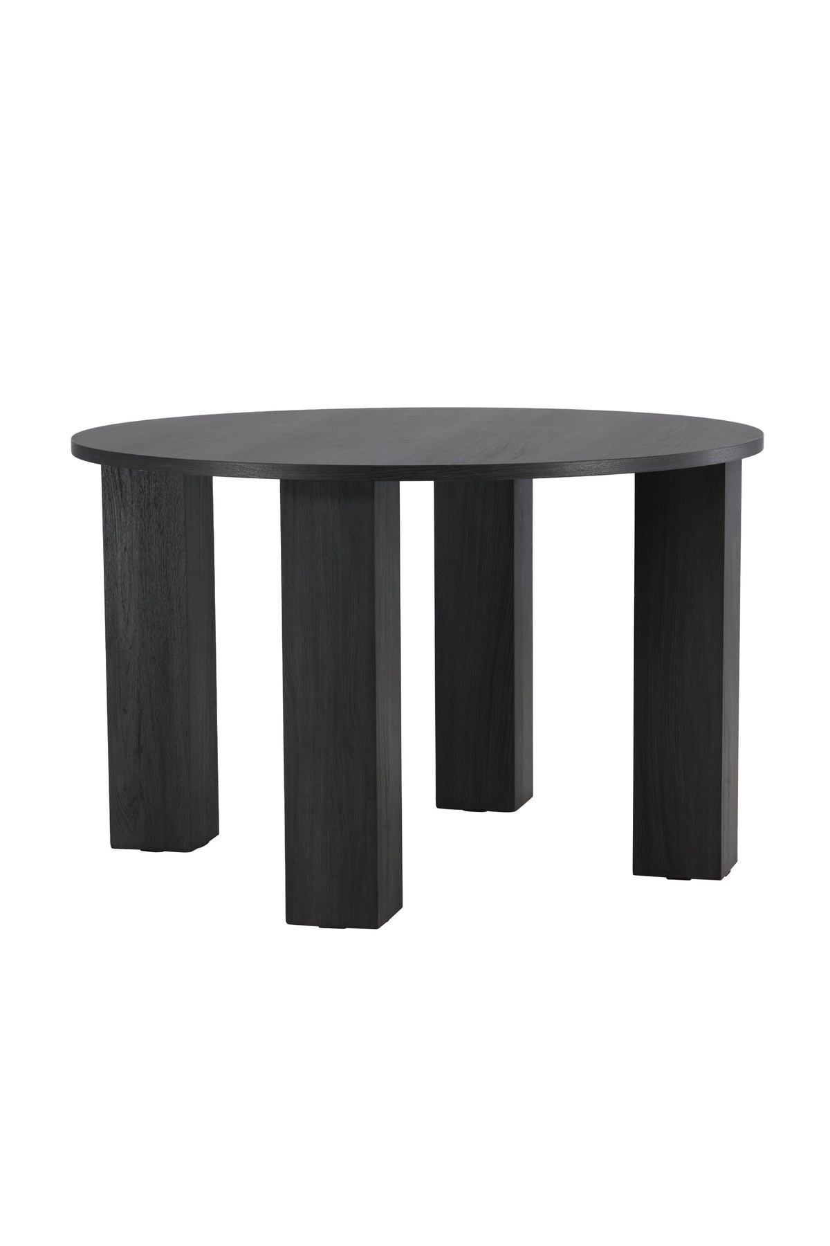 Juno Runder Esstisch in Schwarz präsentiert im Onlineshop von KAQTU Design AG. Esstisch ist von Venture Home