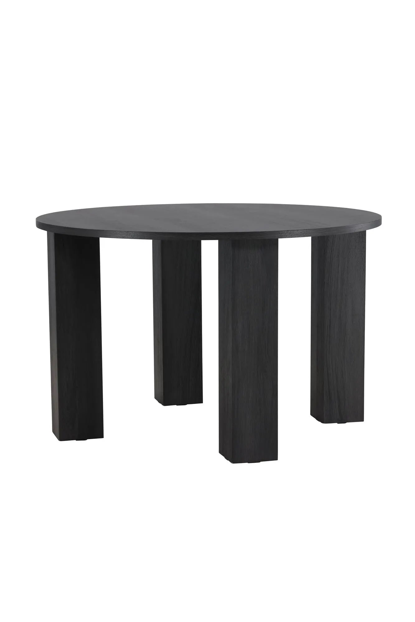Juno Runder Esstisch in Schwarz präsentiert im Onlineshop von KAQTU Design AG. Esstisch ist von Venture Home