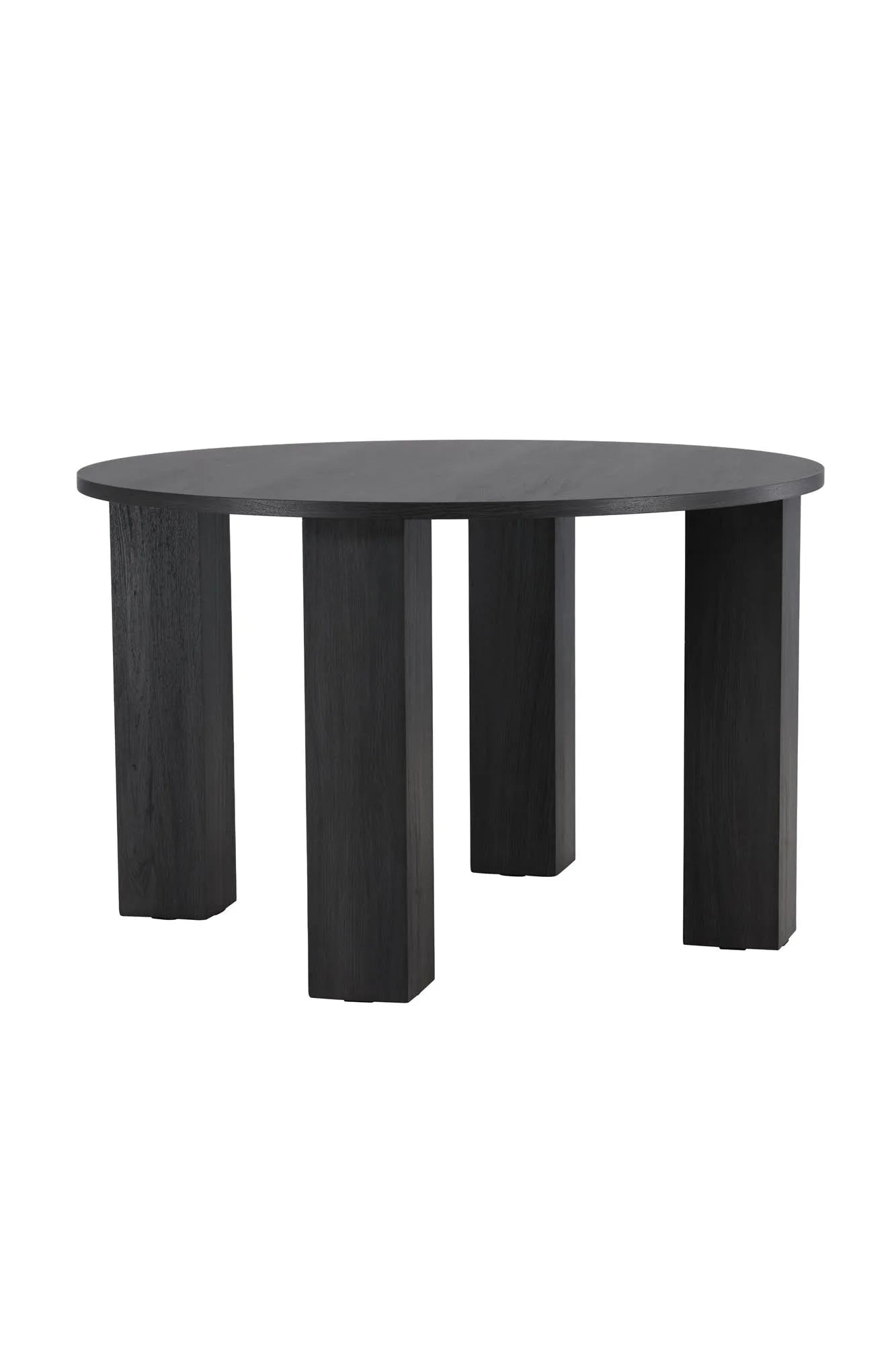 Juno Runder Esstisch in Schwarz präsentiert im Onlineshop von KAQTU Design AG. Esstisch ist von Venture Home