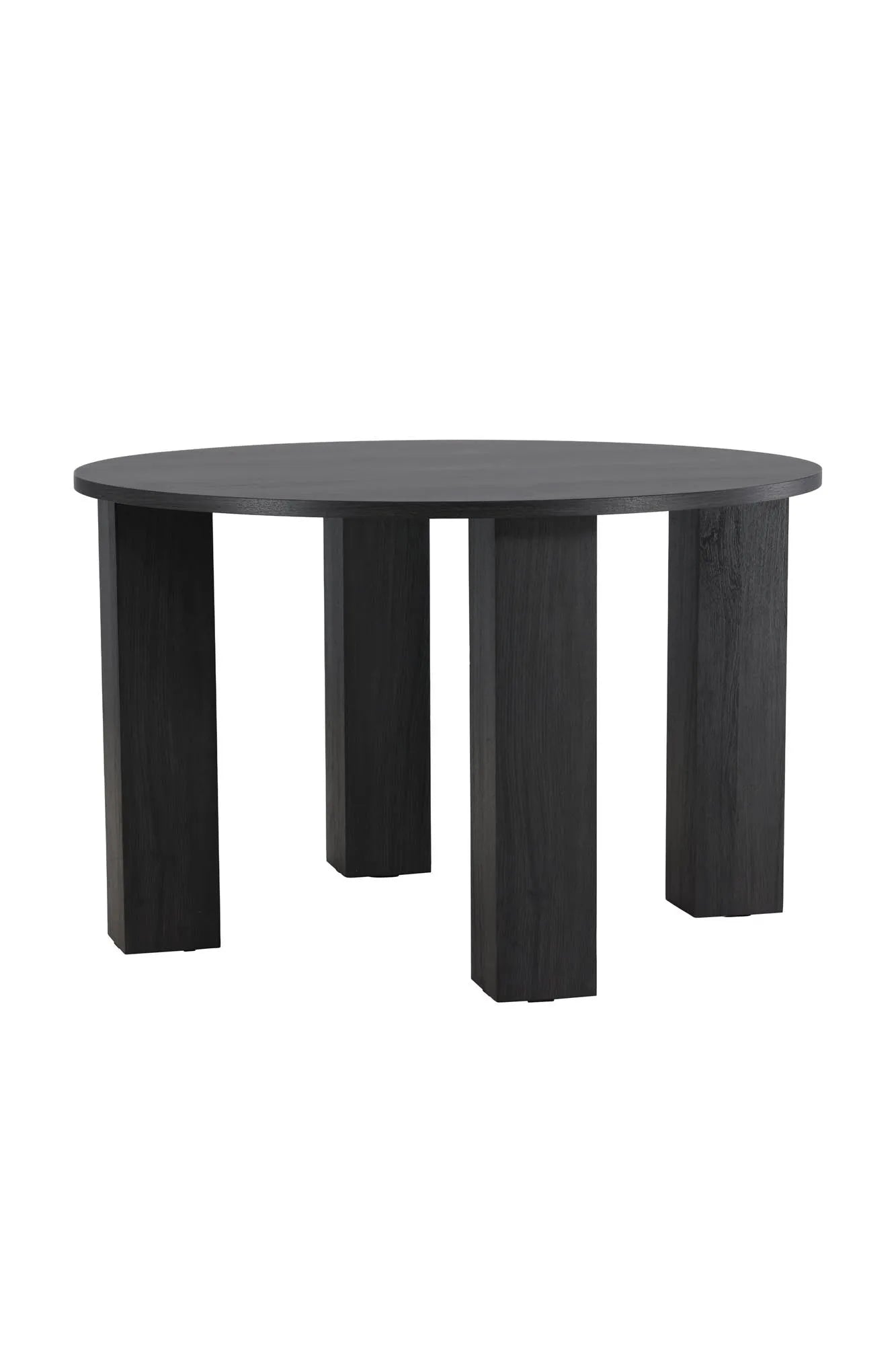 Juno Runder Esstisch in Schwarz präsentiert im Onlineshop von KAQTU Design AG. Esstisch ist von Venture Home
