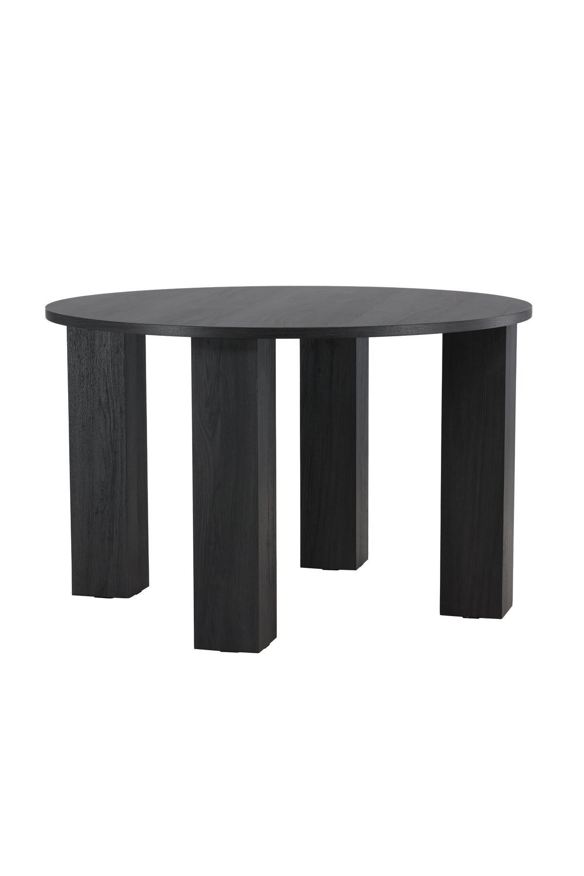 Juno Runder Esstisch in Schwarz präsentiert im Onlineshop von KAQTU Design AG. Esstisch ist von Venture Home