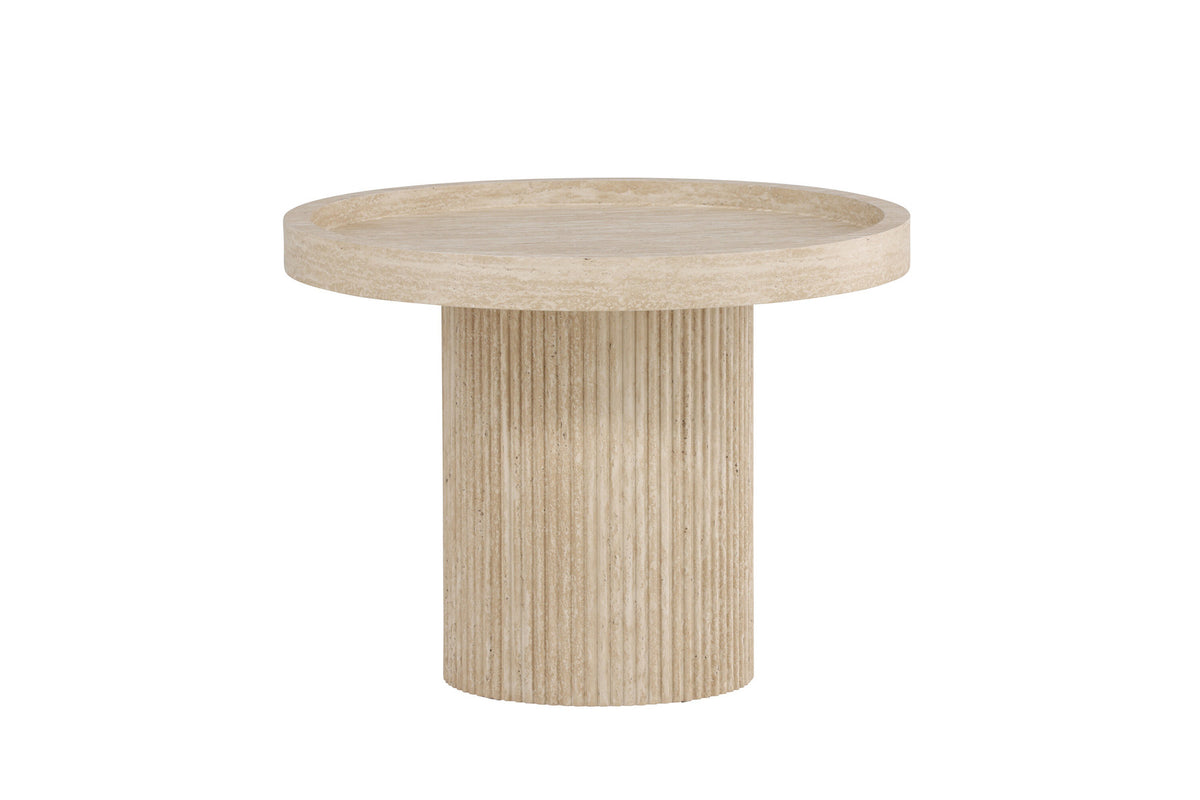 Krille Sofatisch in Beige präsentiert im Onlineshop von KAQTU Design AG. Beistelltisch ist von Venture Home