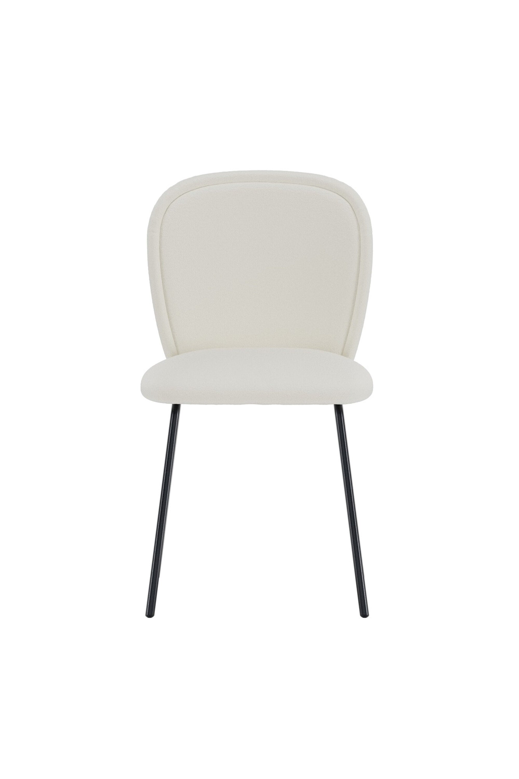 Esszimmerstuhl Carl in Cream präsentiert im Onlineshop von KAQTU Design AG. Gartenstuhl mit Armlehnen ist von Venture Home