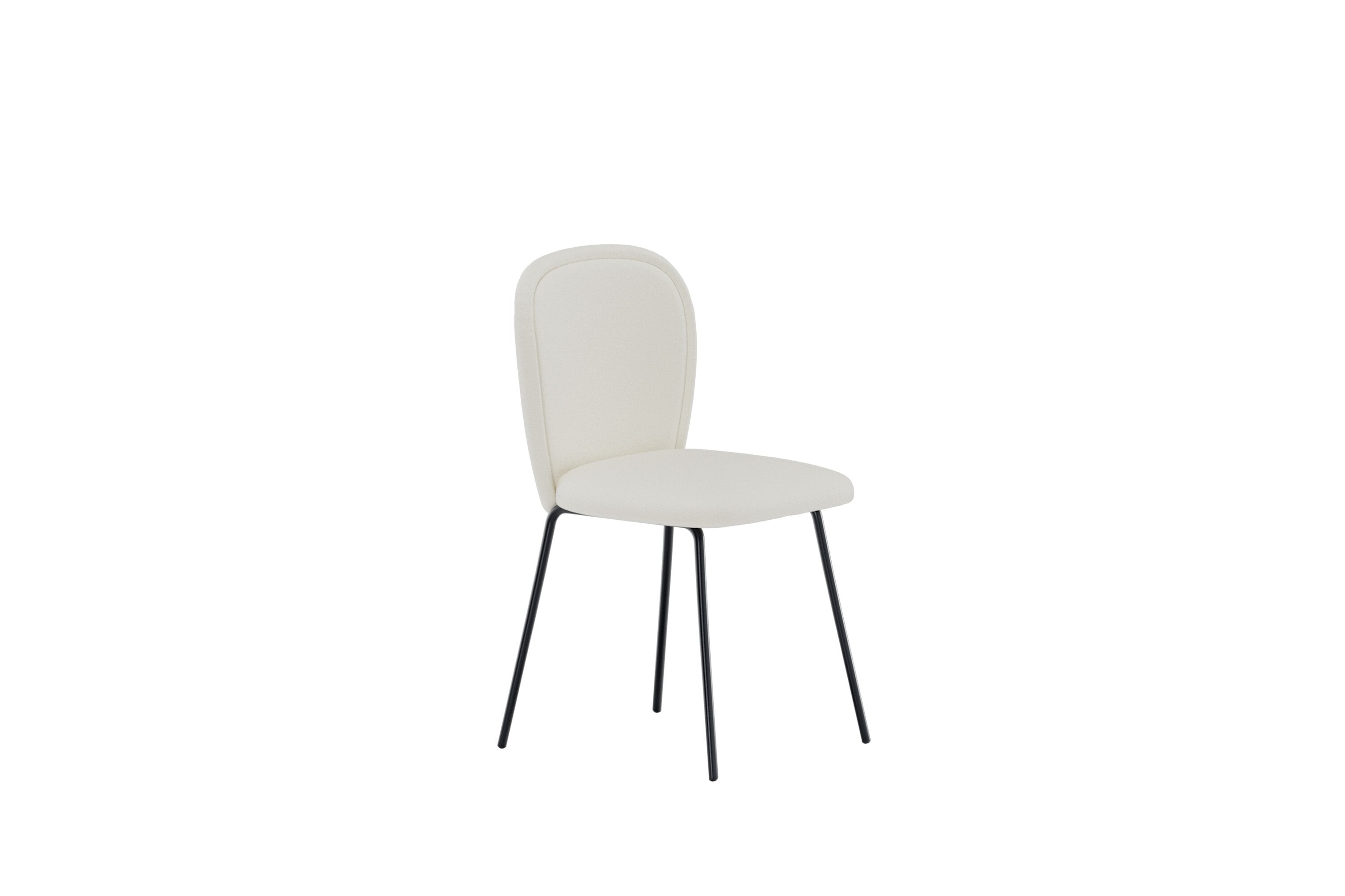 Punsch Esszimmerstuhl in Sahne präsentiert im Onlineshop von KAQTU Design AG. Stuhl ist von Venture Home