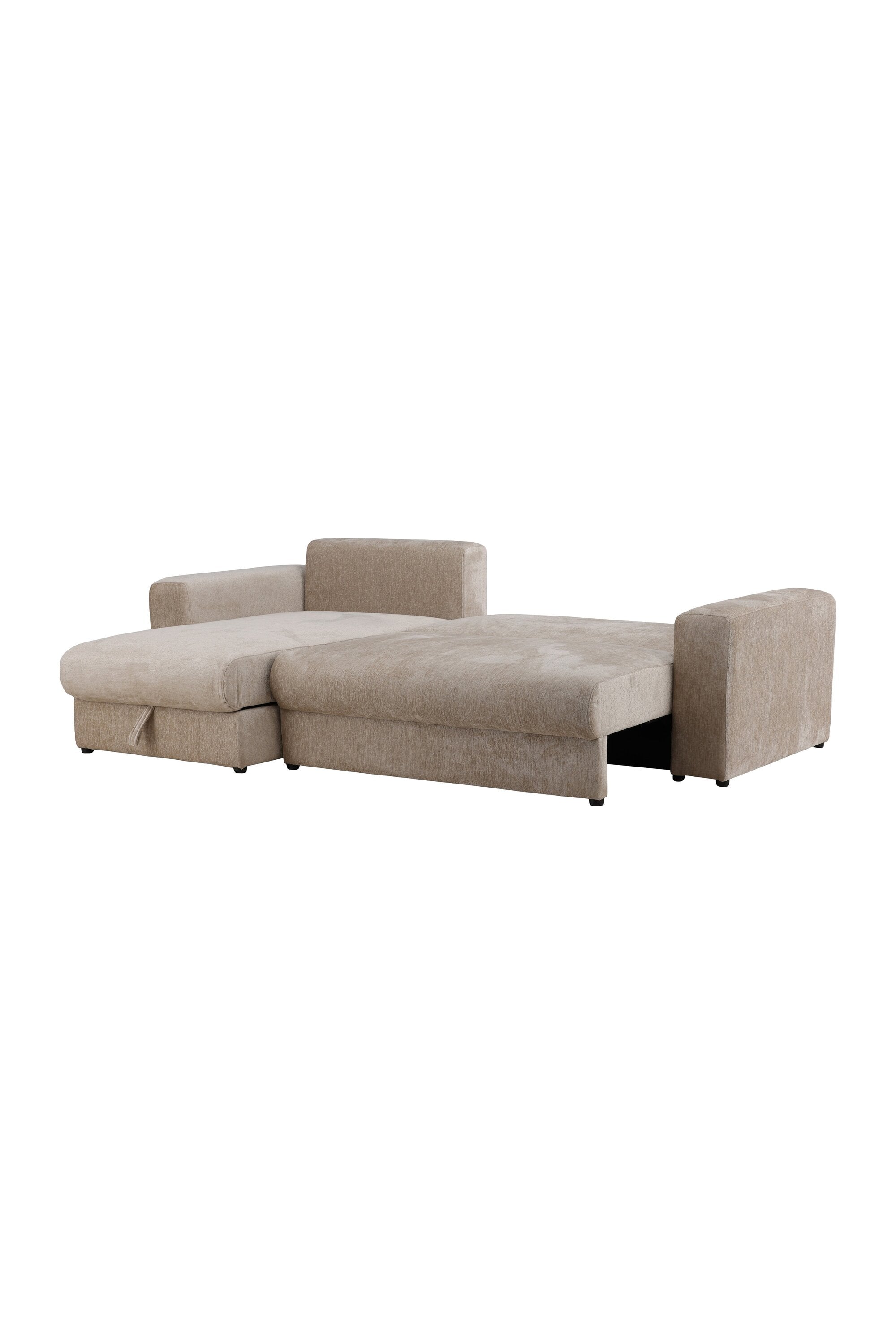 Bellman verstellbares Bett in Beige präsentiert im Onlineshop von KAQTU Design AG. L-Sofa rechts ist von Venture Home