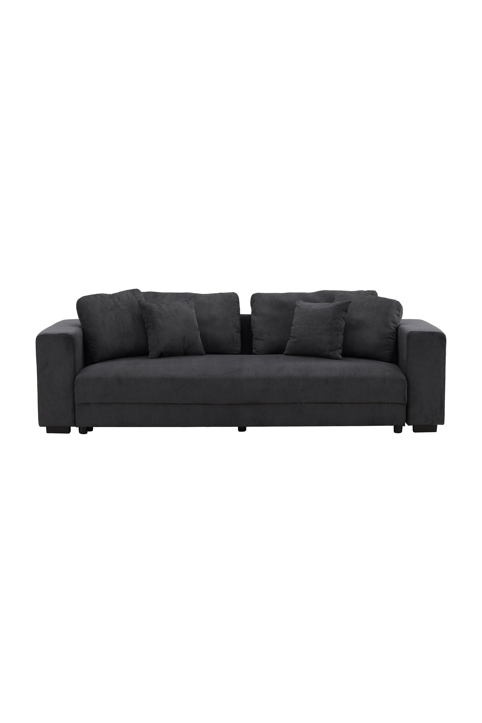 Bellman verstellbares Bett in Dunkelgrau präsentiert im Onlineshop von KAQTU Design AG. 2er Sofa ist von Venture Home