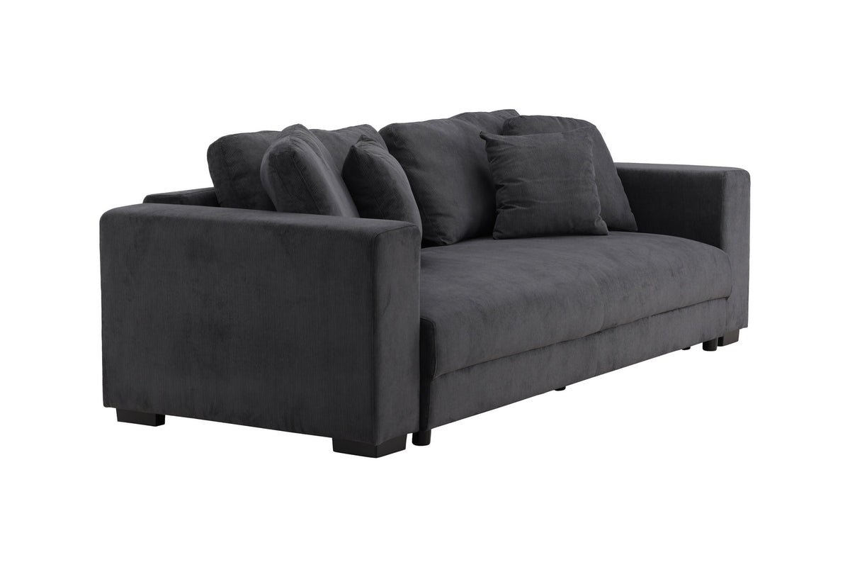 Bellman verstellbares Bett in Dunkelgrau präsentiert im Onlineshop von KAQTU Design AG. Bettsofa ist von Venture Home