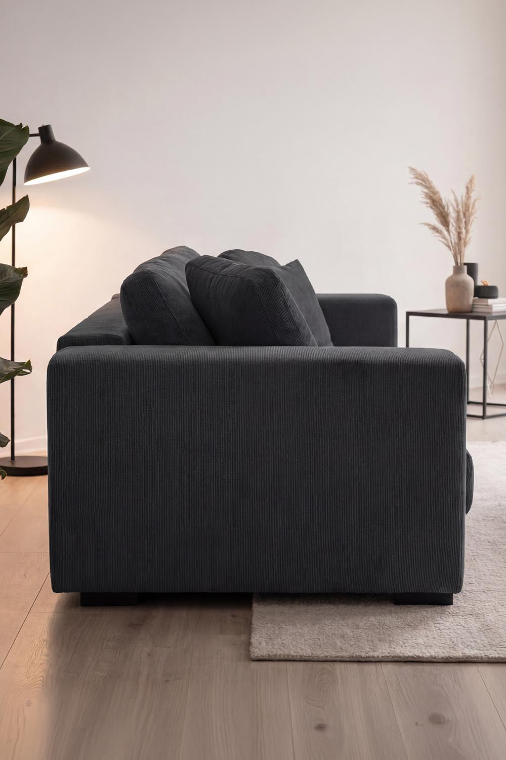 Bellman verstellbares Bett in Dunkelgrau präsentiert im Onlineshop von KAQTU Design AG. 2er Sofa ist von Venture Home