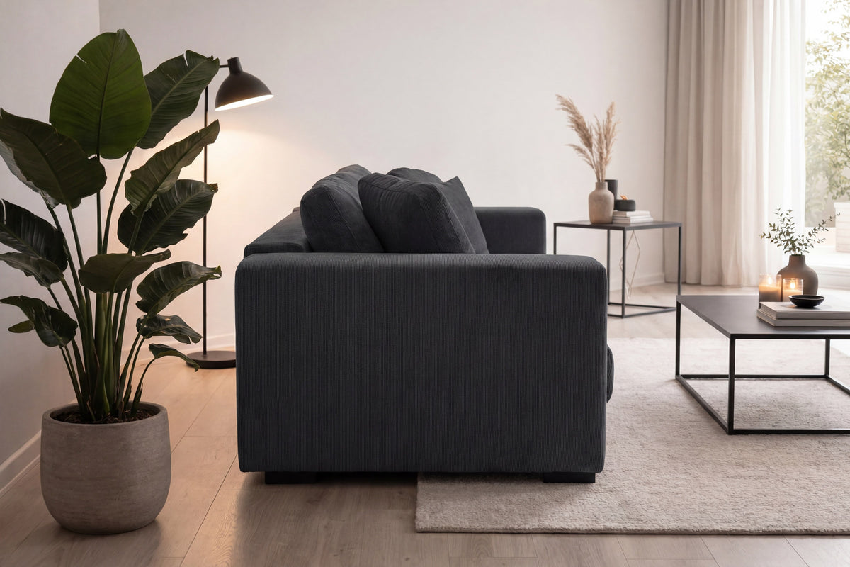 Bellman verstellbares Bett in Dunkelgrau präsentiert im Onlineshop von KAQTU Design AG. Bettsofa ist von Venture Home