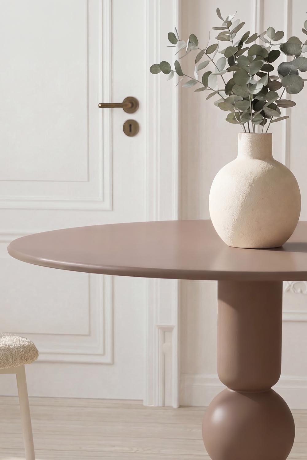 Boulevard Round Esstisch in Braun präsentiert im Onlineshop von KAQTU Design AG. Gartentisch ist von Venture Home
