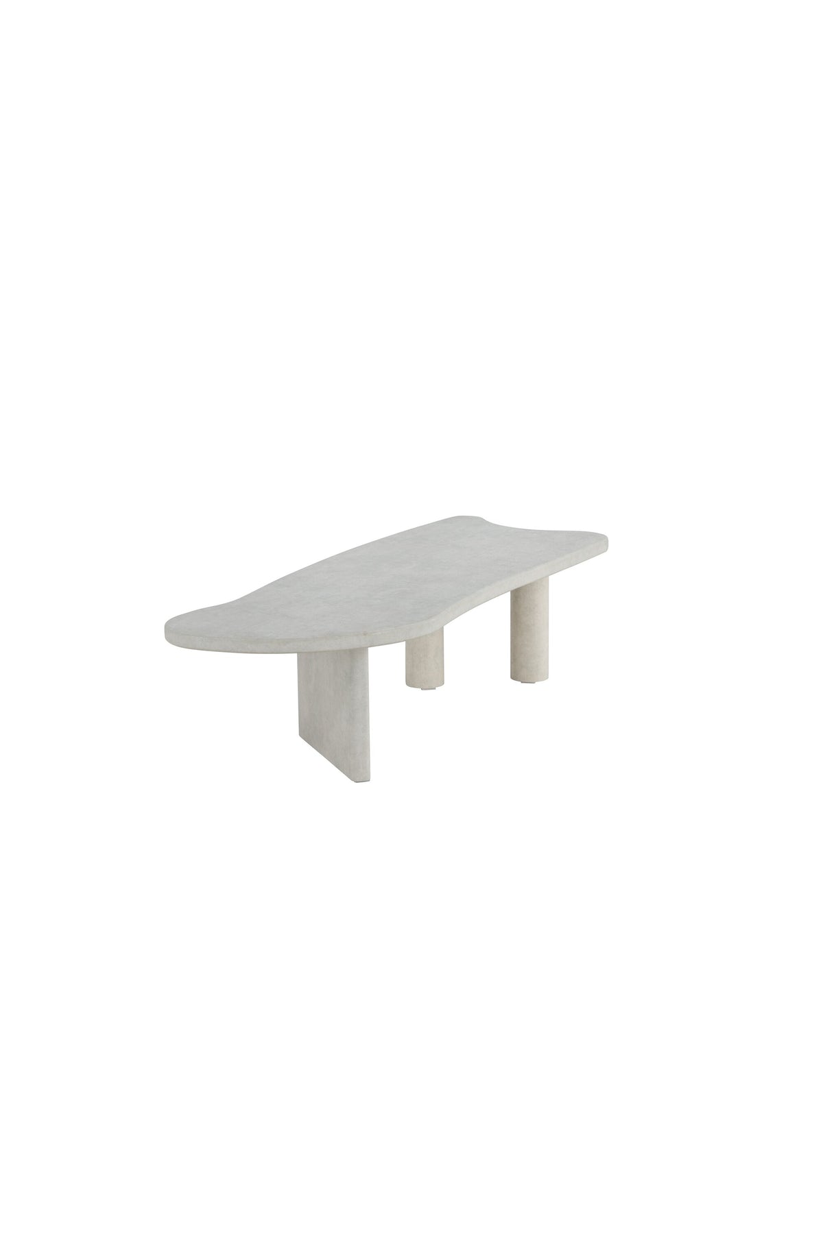 Polle Sofatisch in Hellgrau präsentiert im Onlineshop von KAQTU Design AG. Beistelltisch ist von Venture Home