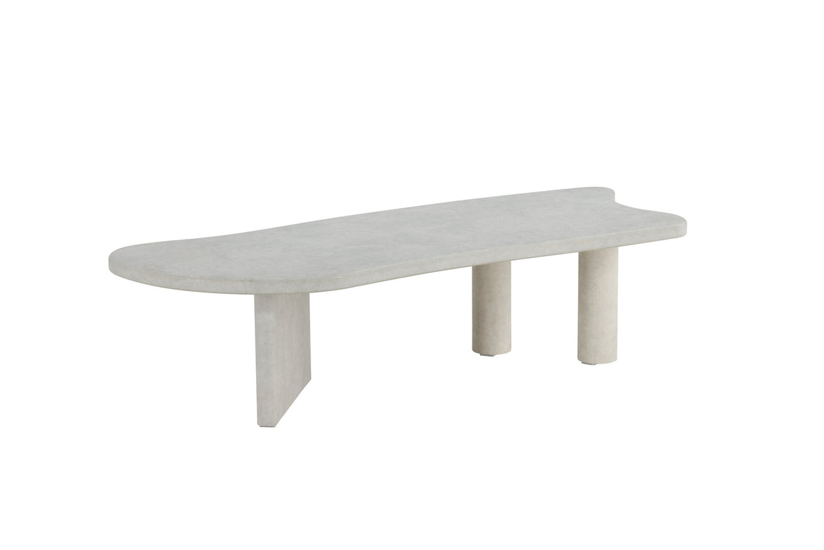 Polle Sofatisch in Hellgrau präsentiert im Onlineshop von KAQTU Design AG. Couchtisch ist von Venture Home