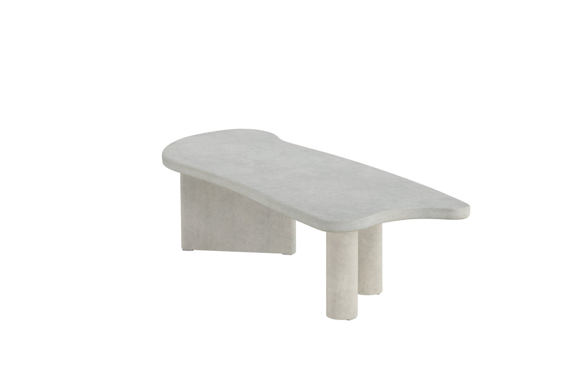 Polle Sofatisch in Hellgrau präsentiert im Onlineshop von KAQTU Design AG. Couchtisch ist von Venture Home