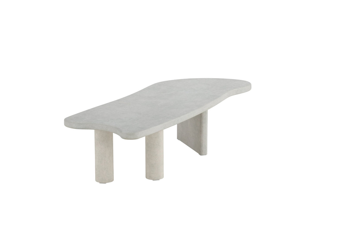 Polle Sofatisch in Hellgrau präsentiert im Onlineshop von KAQTU Design AG. Couchtisch ist von Venture Home