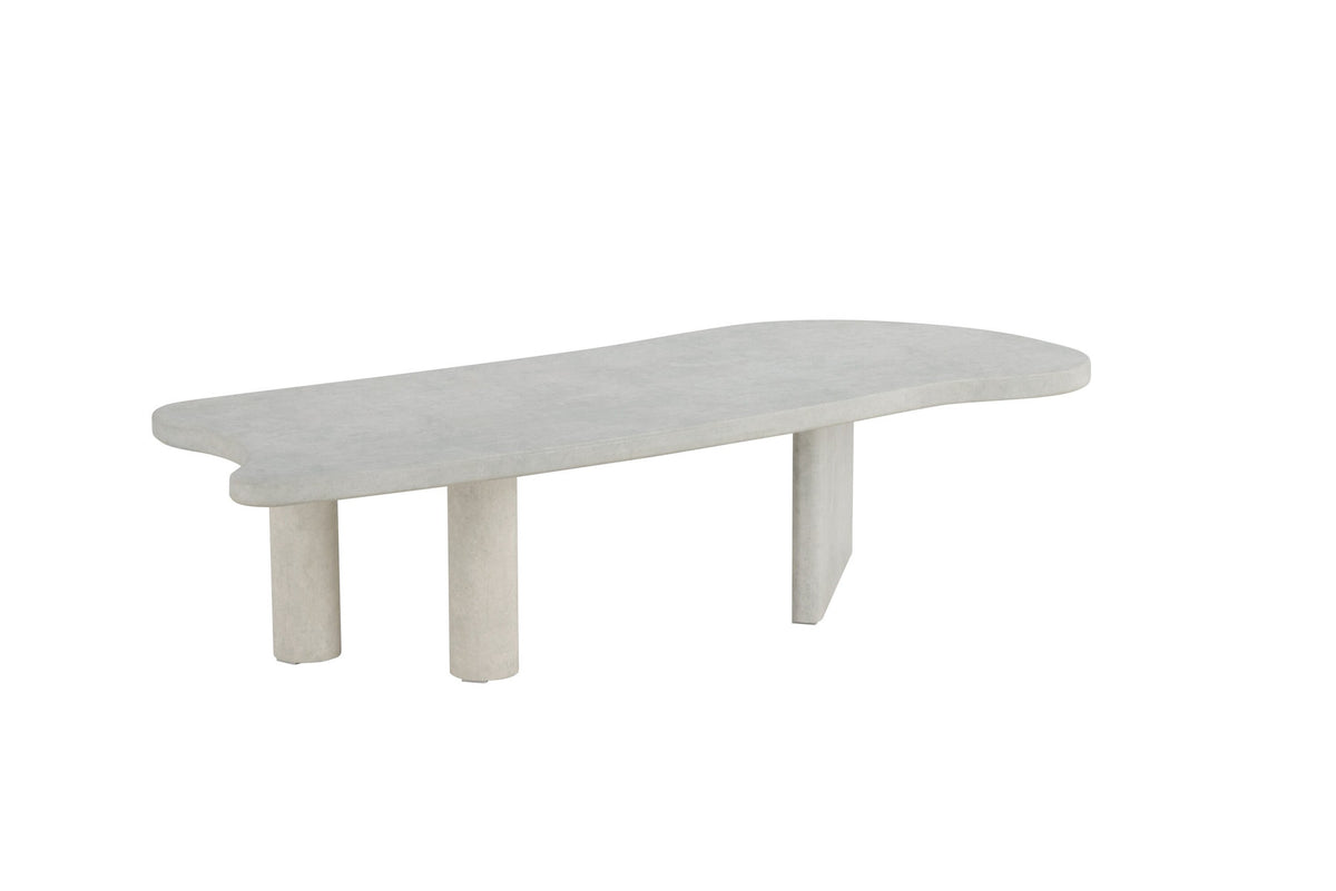 Polle Sofatisch in Hellgrau präsentiert im Onlineshop von KAQTU Design AG. Couchtisch ist von Venture Home