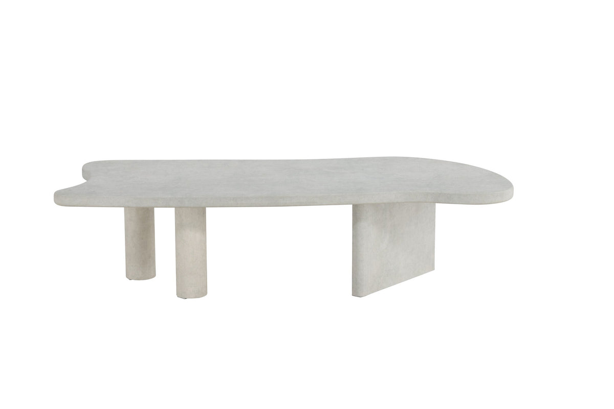 Polle Sofatisch in Hellgrau präsentiert im Onlineshop von KAQTU Design AG. Couchtisch ist von Venture Home