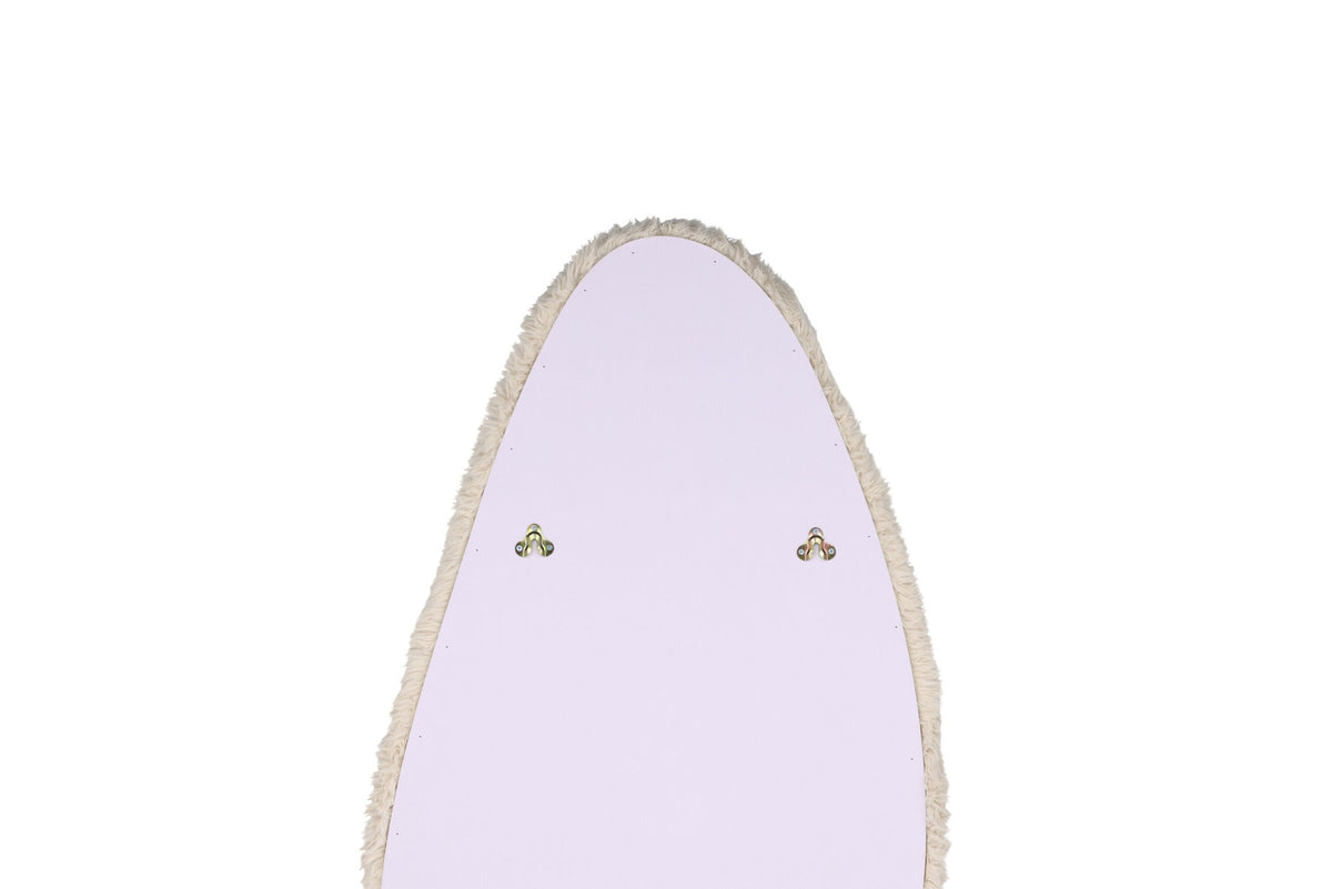 Mirza Large Mirror in Beige präsentiert im Onlineshop von KAQTU Design AG. Spiegel ist von Venture Home