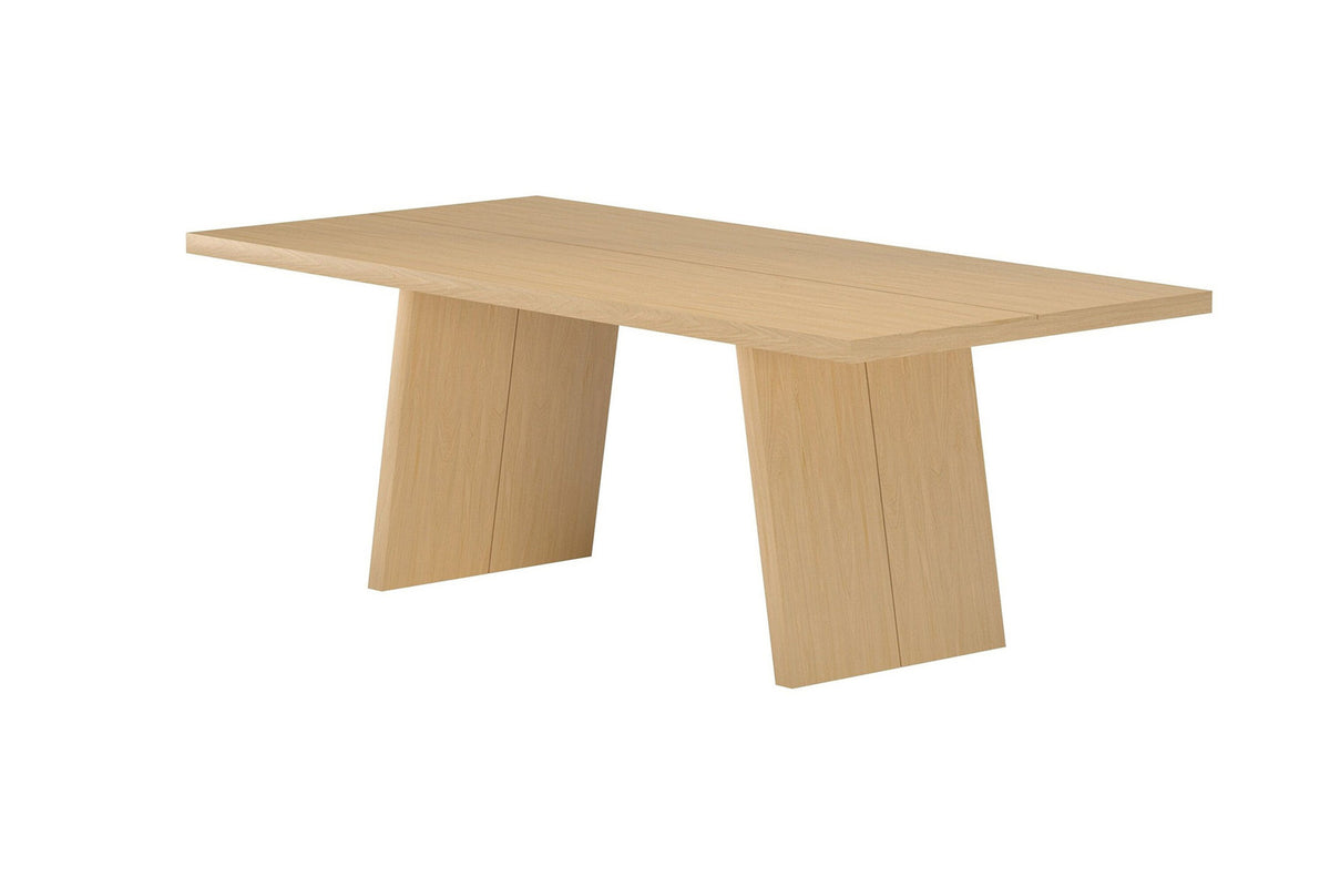 Logga Rechteckiger Esstisch in Natur präsentiert im Onlineshop von KAQTU Design AG. Esstisch ist von Venture Home