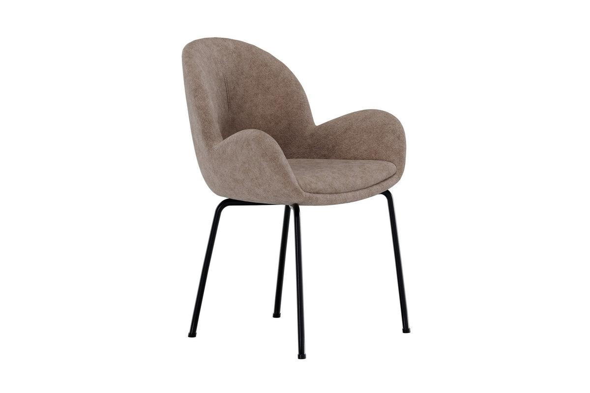 Florensa Esszimmerstuhl in Braun präsentiert im Onlineshop von KAQTU Design AG. Stuhl ist von Venture Home