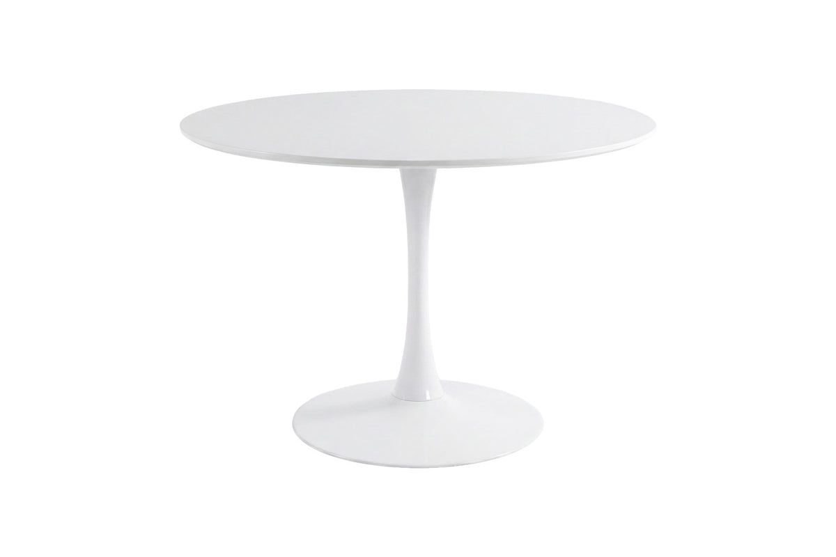Hamden runder Esstisch in Weiss präsentiert im Onlineshop von KAQTU Design AG. Esstisch ist von Venture Home