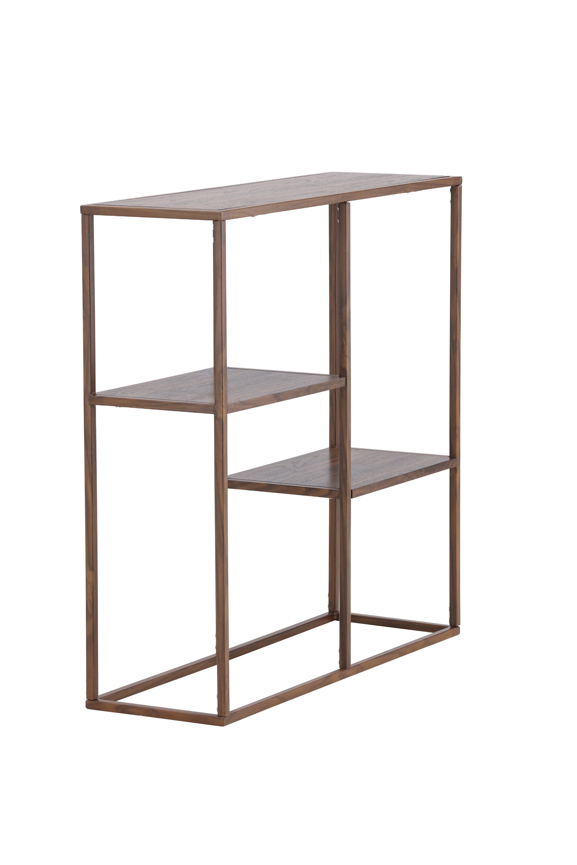 Staal Regal in Walnuss präsentiert im Onlineshop von KAQTU Design AG. Standregal ist von Venture Home