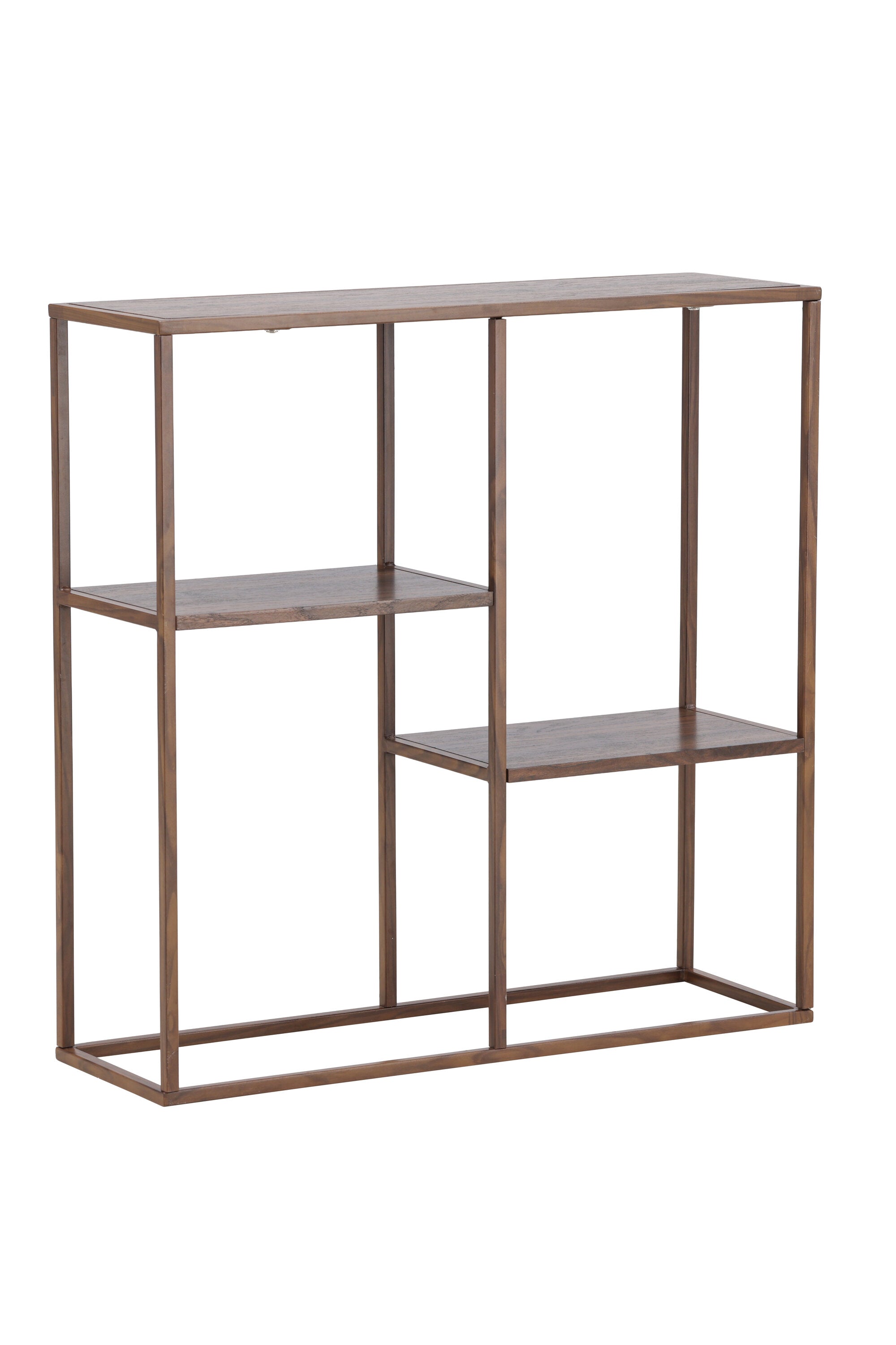 Staal Regal in Walnuss präsentiert im Onlineshop von KAQTU Design AG. Standregal ist von Venture Home