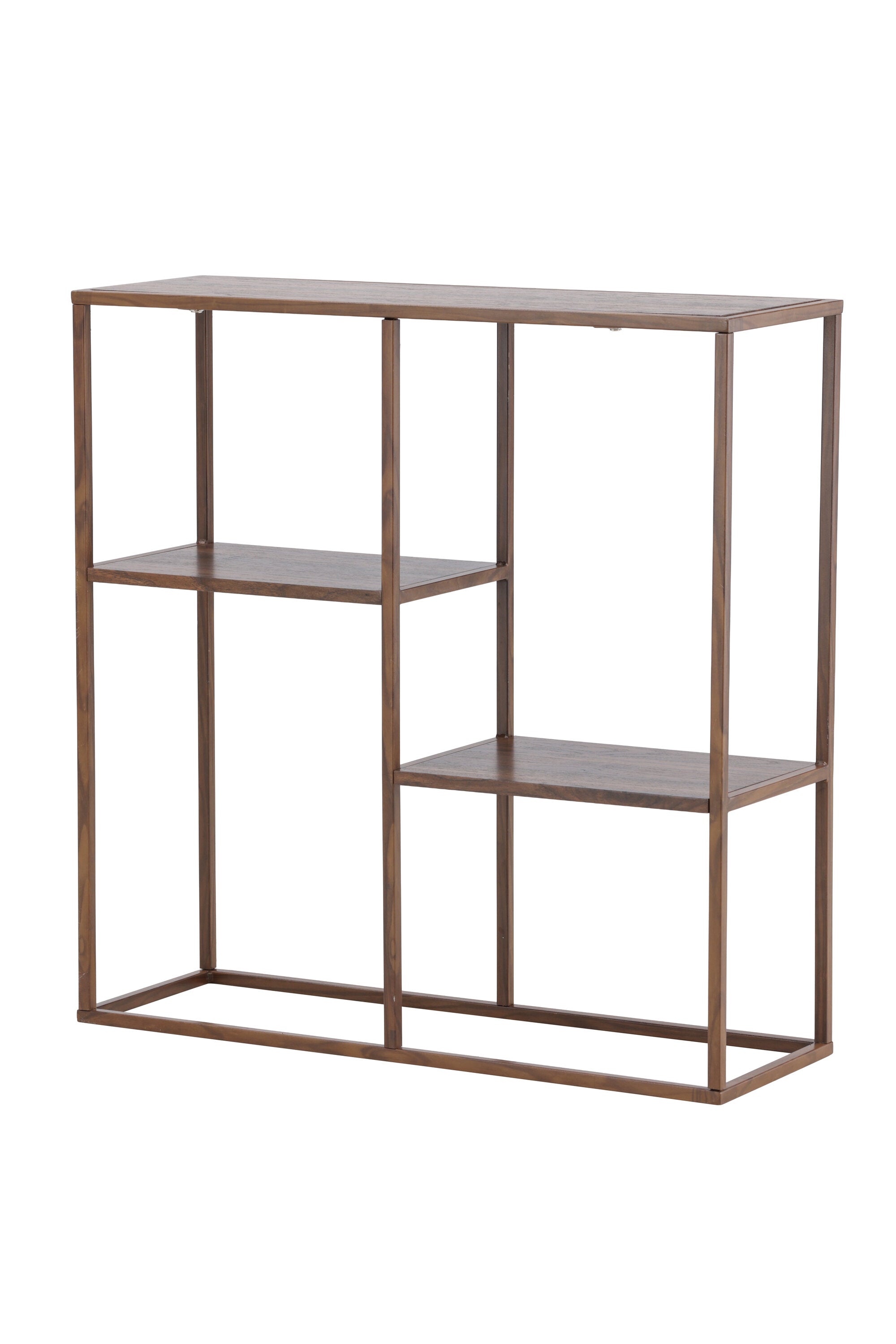 Staal Regal in Walnuss präsentiert im Onlineshop von KAQTU Design AG. Standregal ist von Venture Home