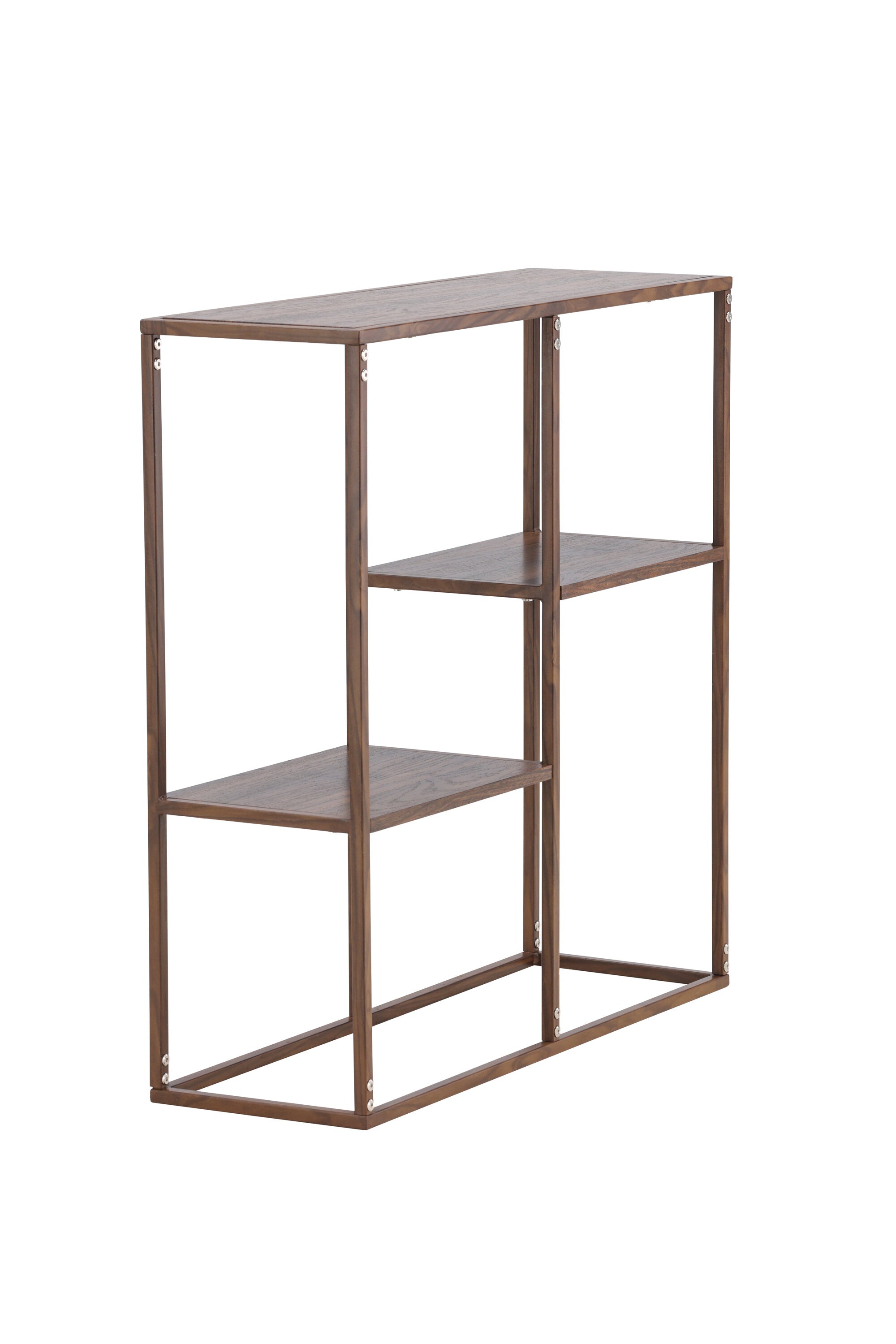 Staal Regal in Walnuss präsentiert im Onlineshop von KAQTU Design AG. Standregal ist von Venture Home