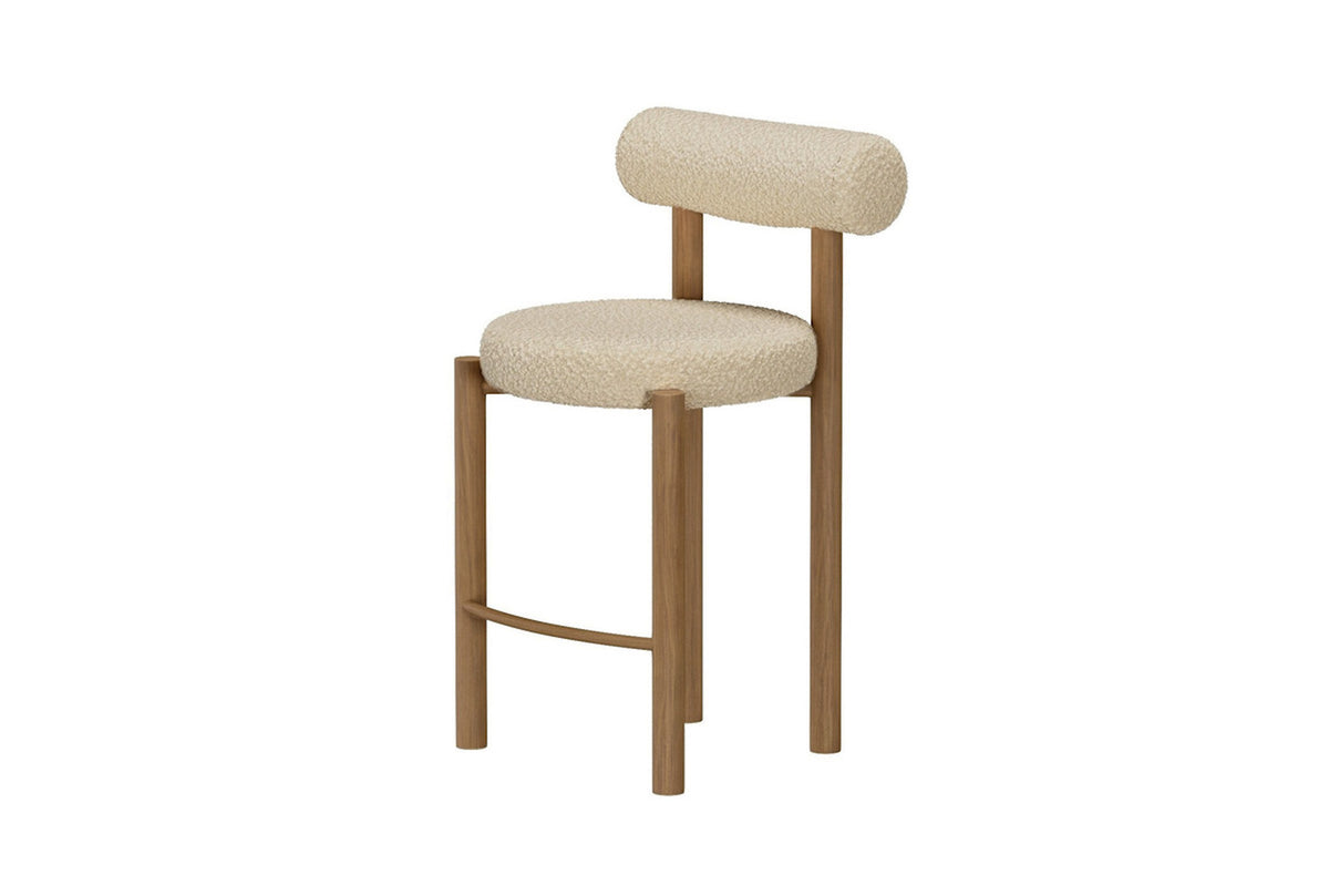TIllo Barhocker in Weiss präsentiert im Onlineshop von KAQTU Design AG. Barstuhl ist von Venture Home